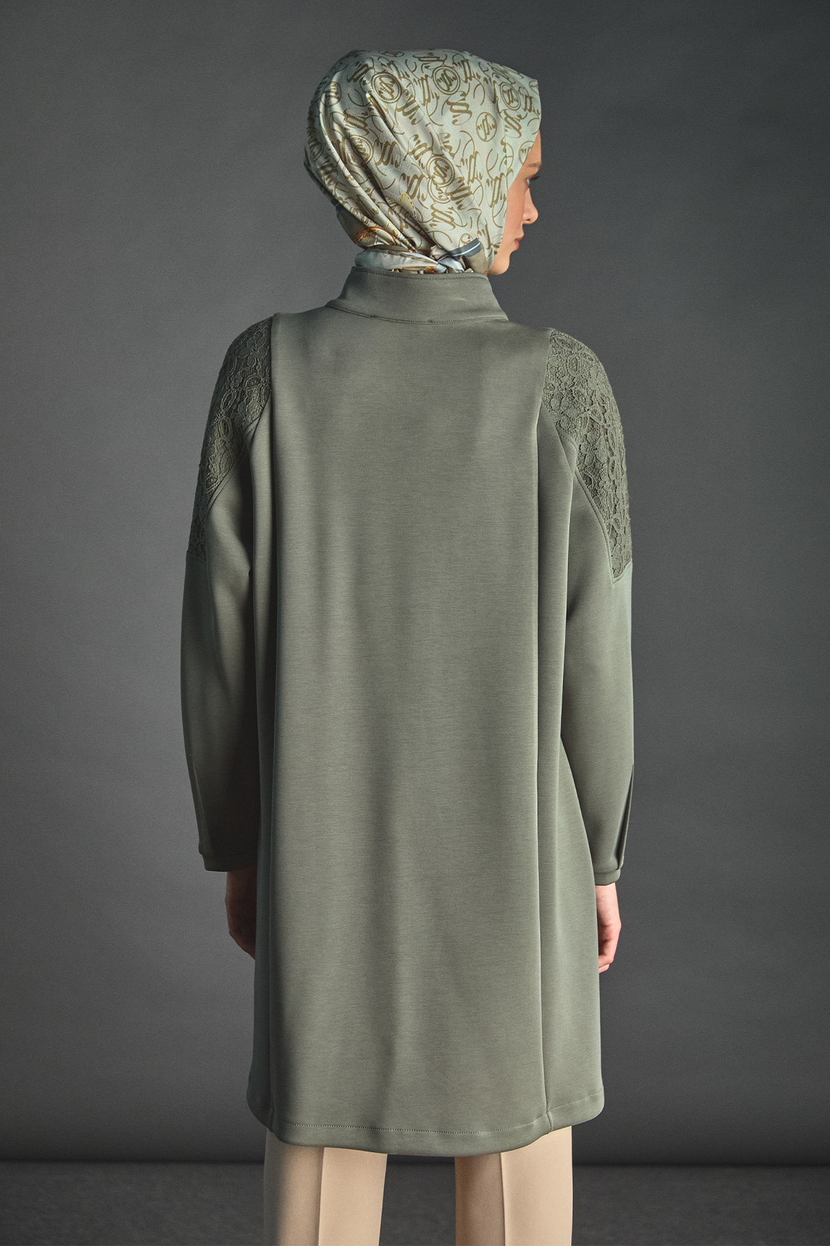 Dantel Mixli Spor Tunik