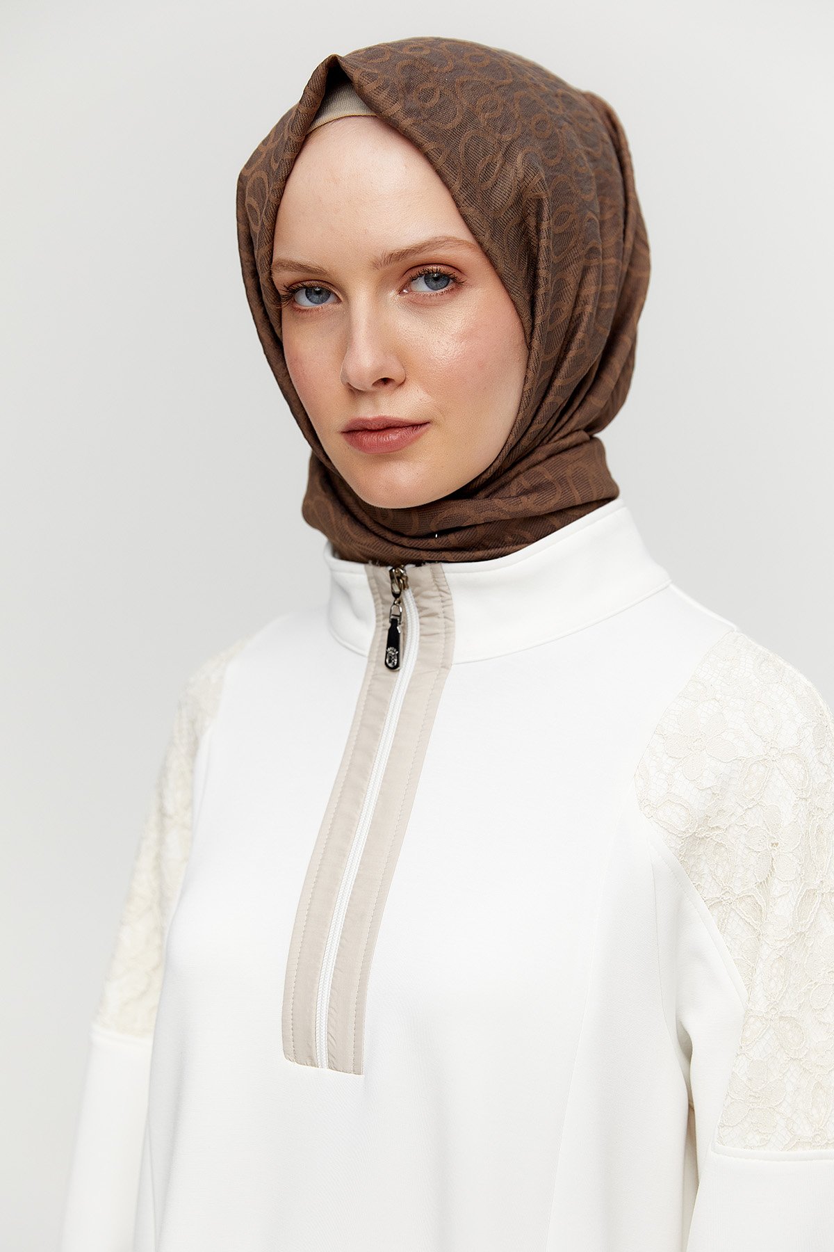 Dantel Mixli Spor Tunik