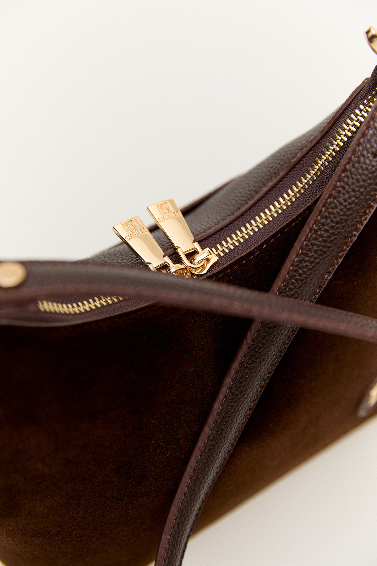 Süet Görünümlü Omuz Çantası, Tesettür Giyim