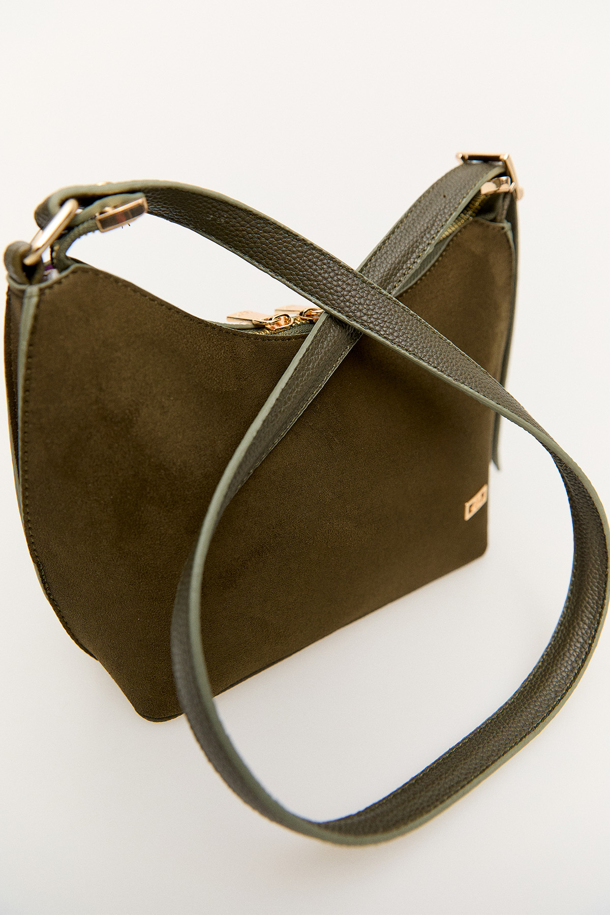 Süet Görünümlü Omuz Çantası, Tesettür Giyim