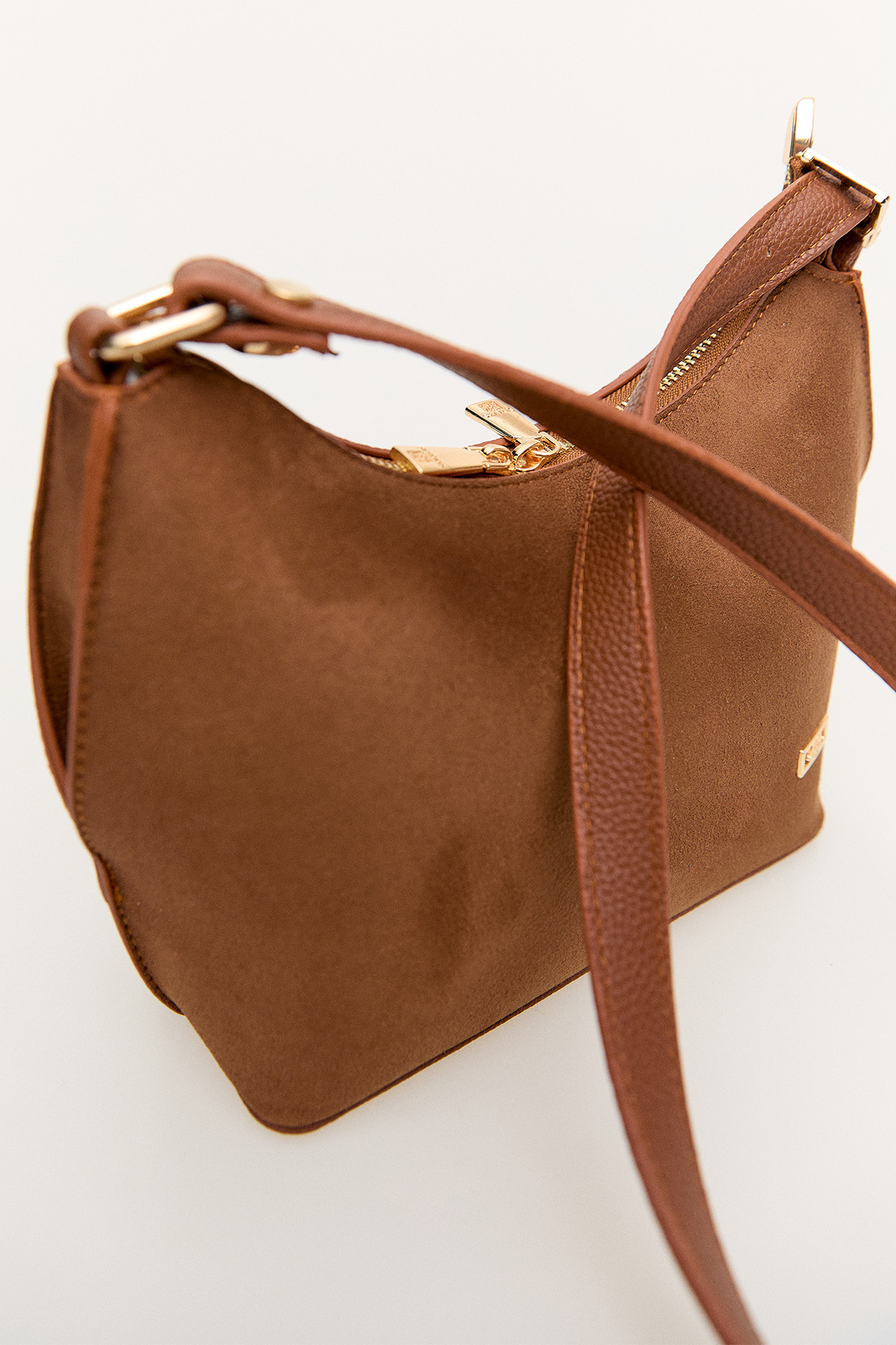 Süet Görünümlü Omuz Çantası, Tesettür Giyim