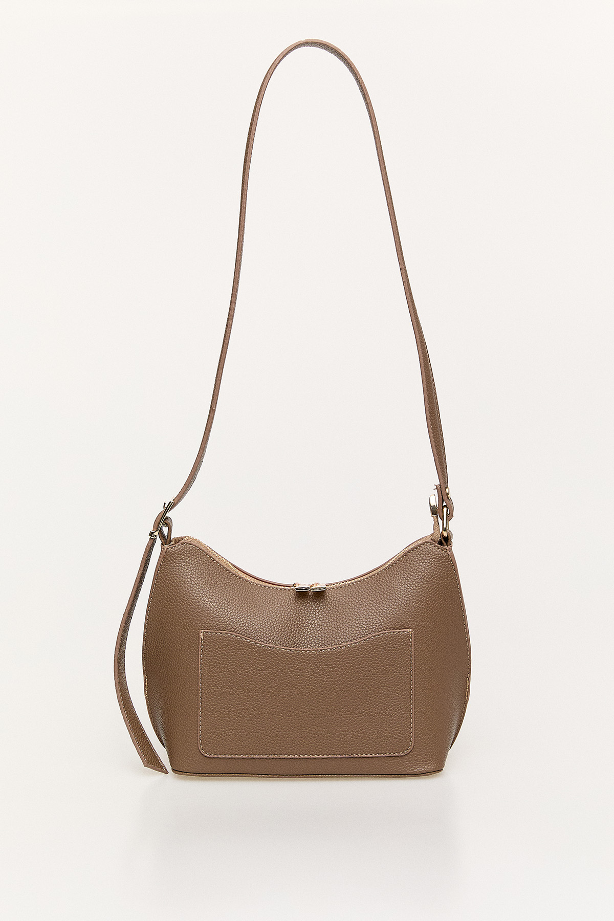 Süet Görünümlü Omuz Çantası, Tesettür Giyim