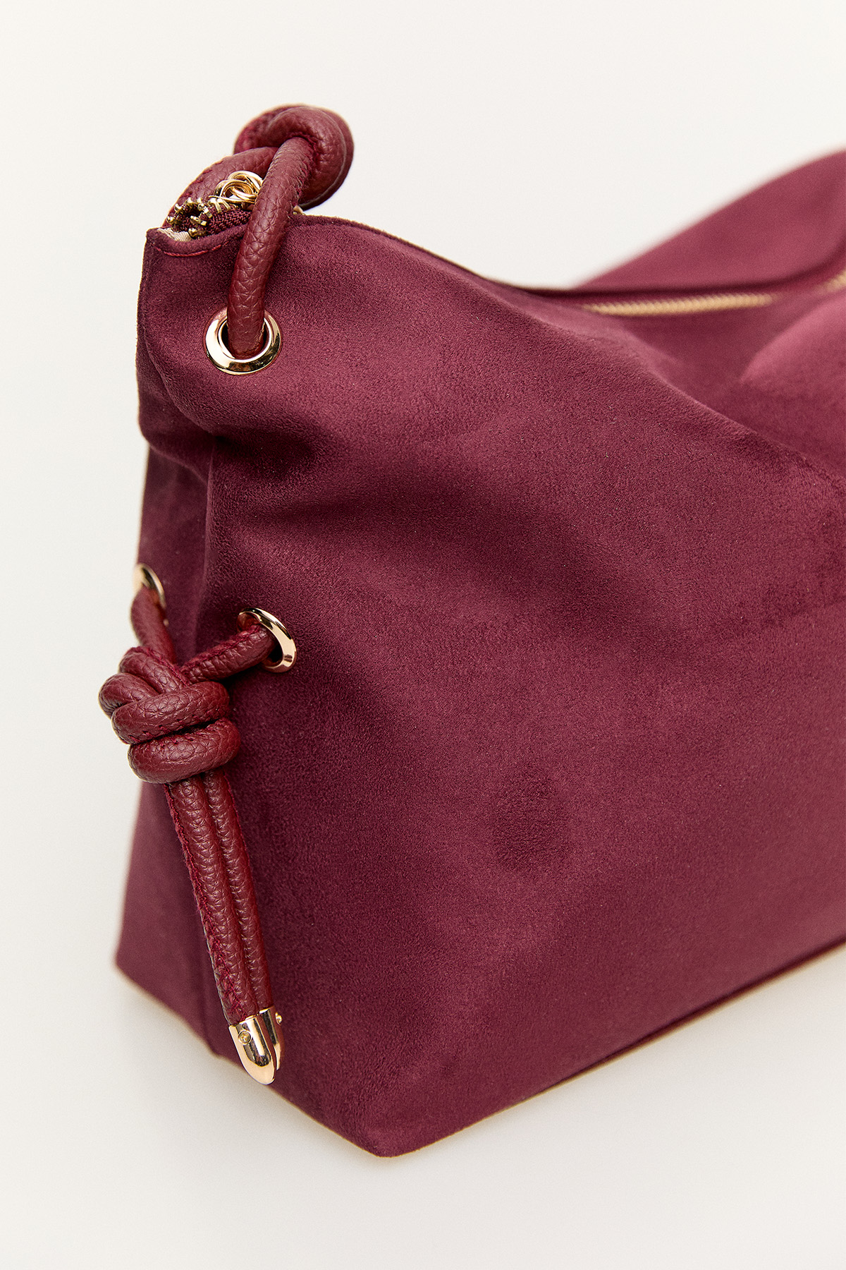 Geniş Hacimli Fermuarlı Kol Çantası, Tesettür Giyim