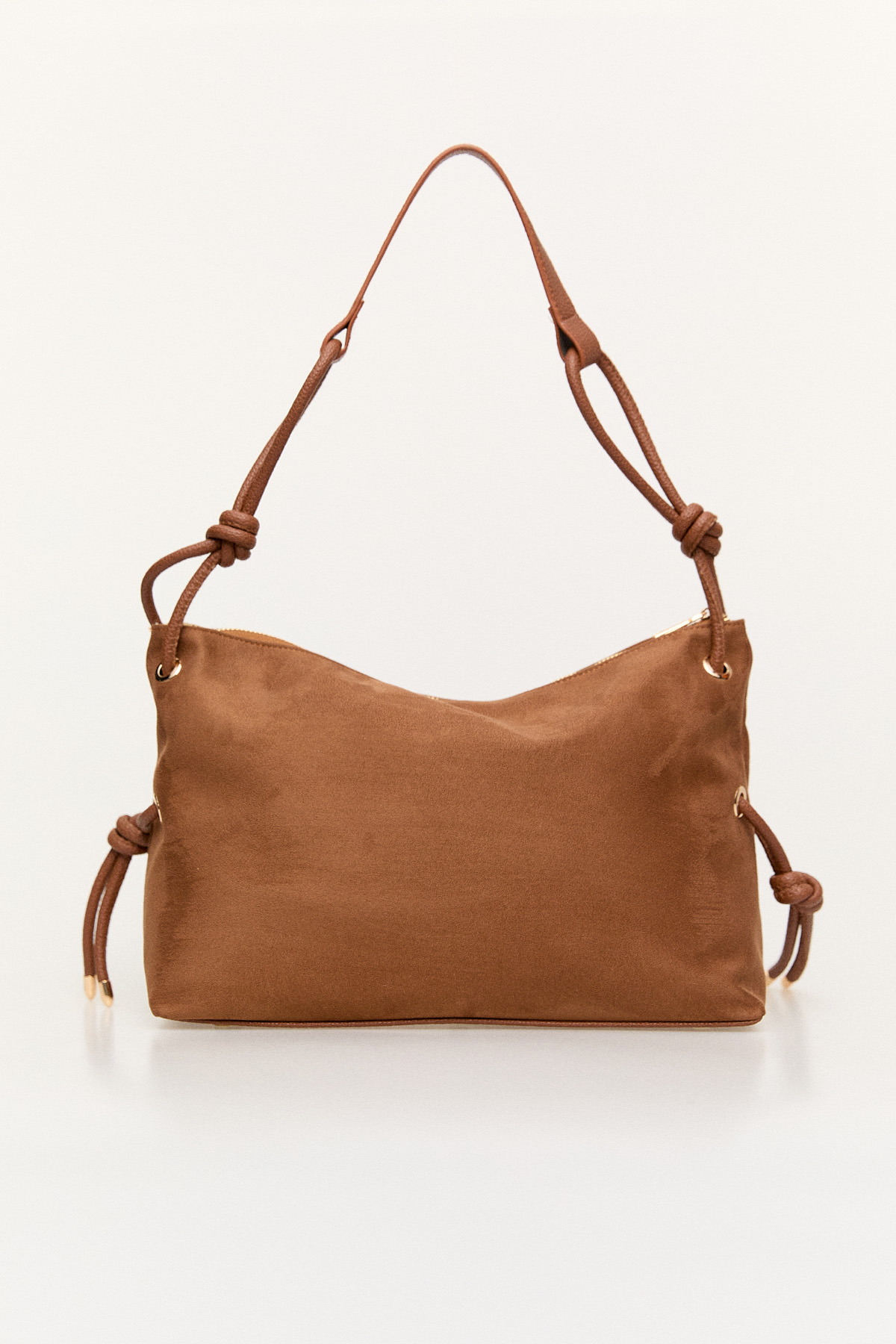 Geniş Hacimli Fermuarlı Kol Çantası, Tesettür Giyim