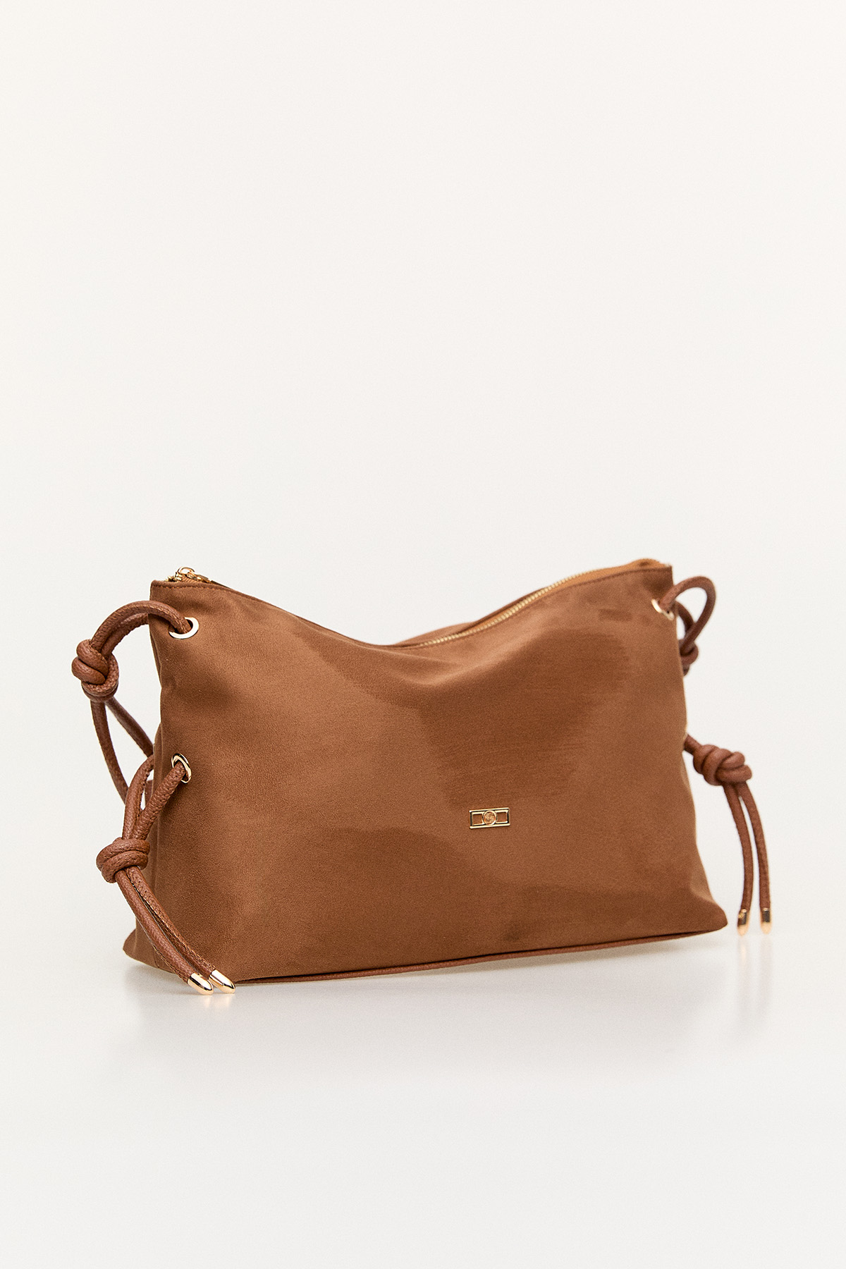 Geniş Hacimli Fermuarlı Kol Çantası, Tesettür Giyim