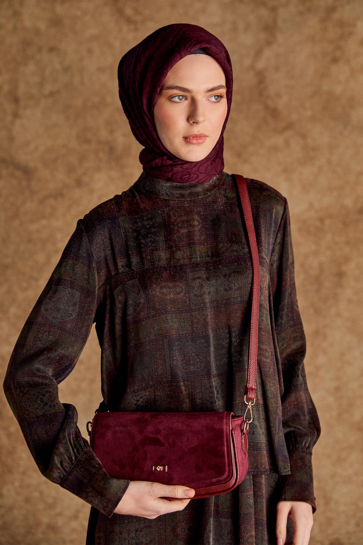 Tek Bölmeli Flap Çanta, Tesettür Giyim