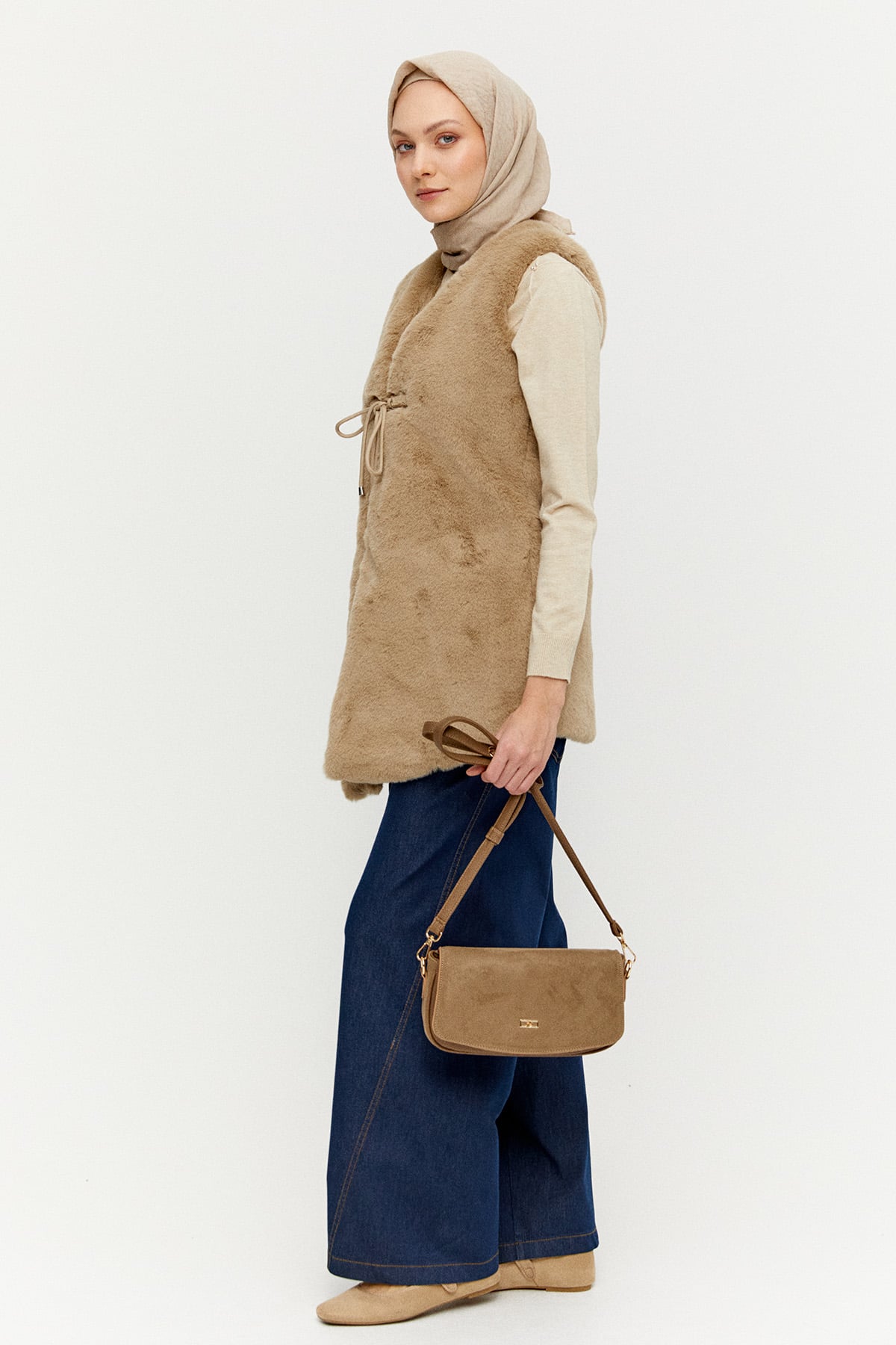 Tek Bölmeli Flap Çanta, Tesettür Giyim