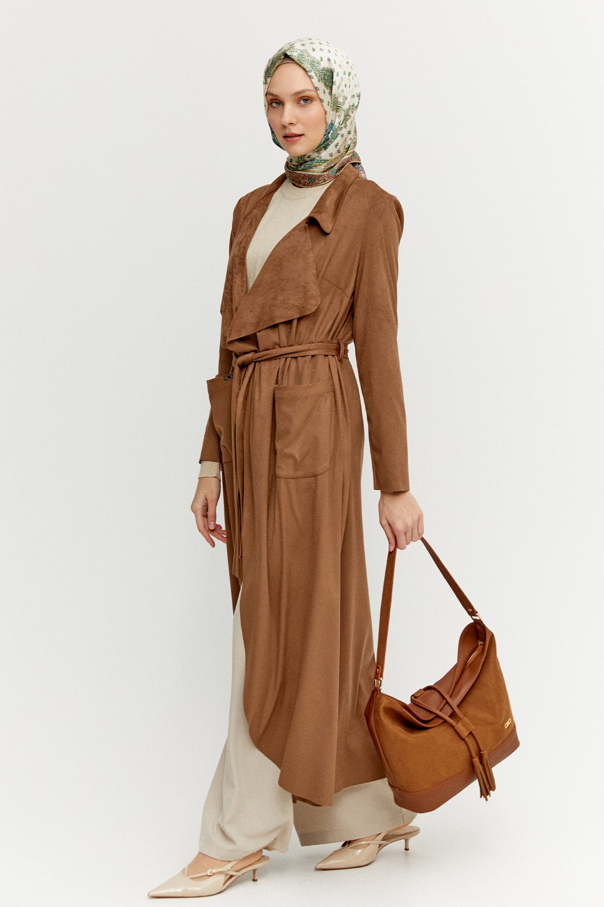 Geniş Hacimli Kol Çantası, Tesettür Giyim