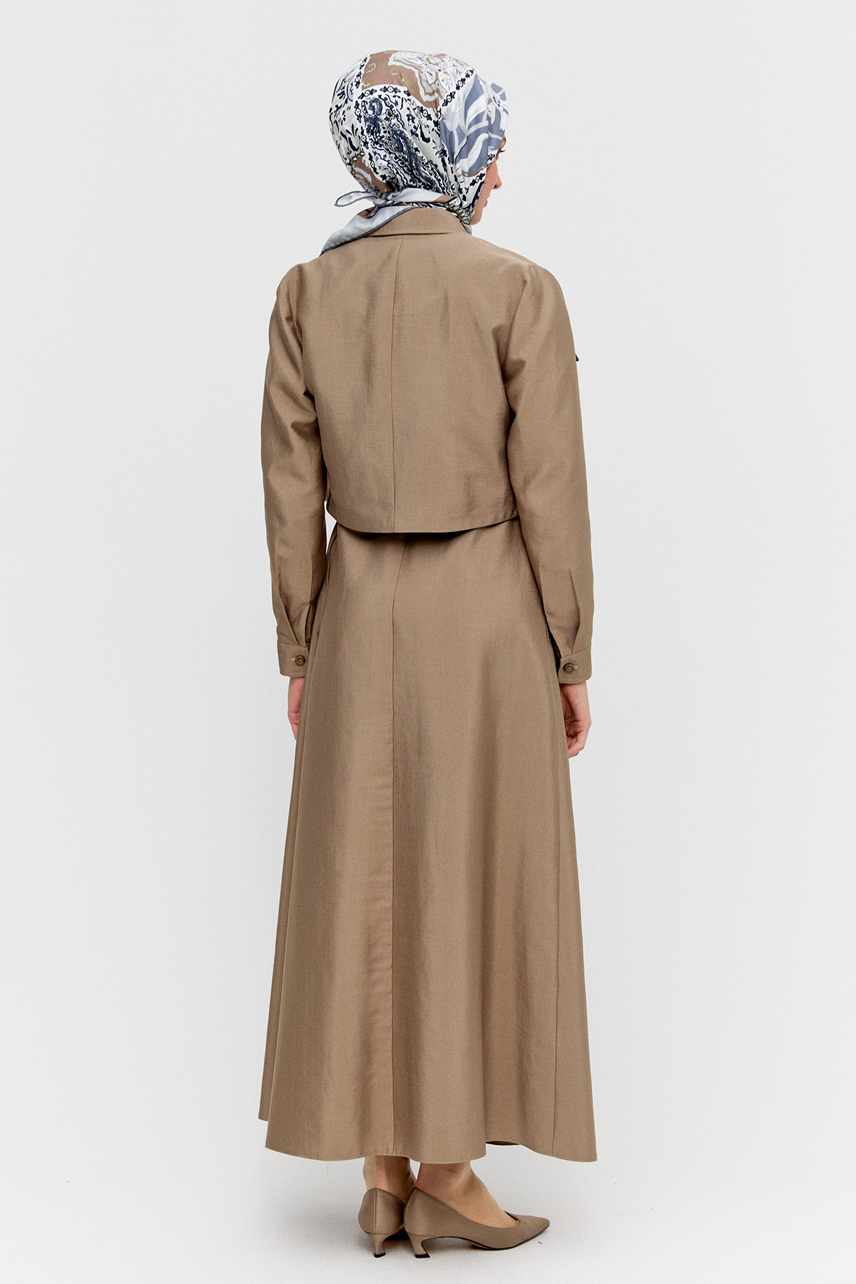 Ceketli Elbise İkili Takım