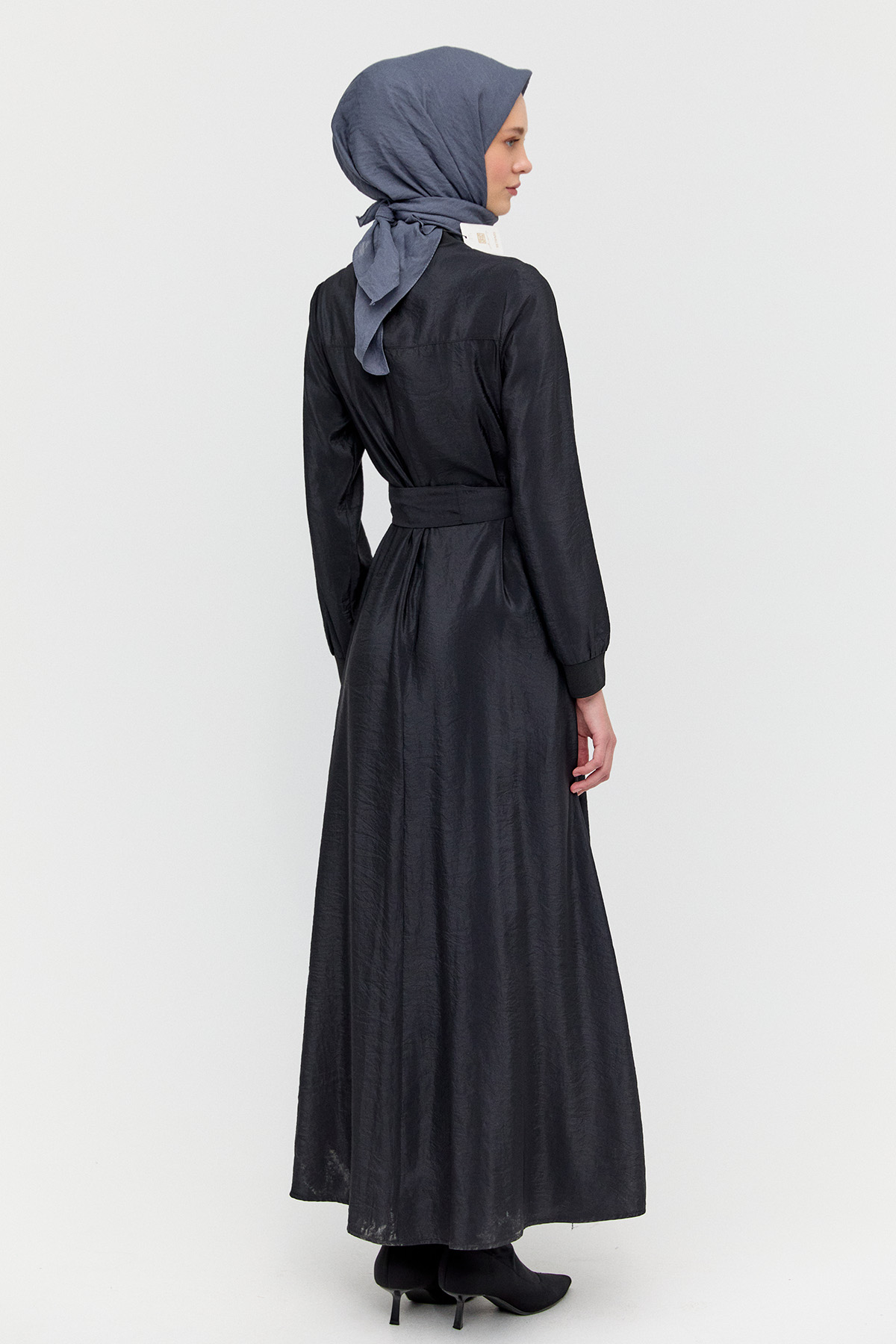 Kuşaklı Bomber Elbise