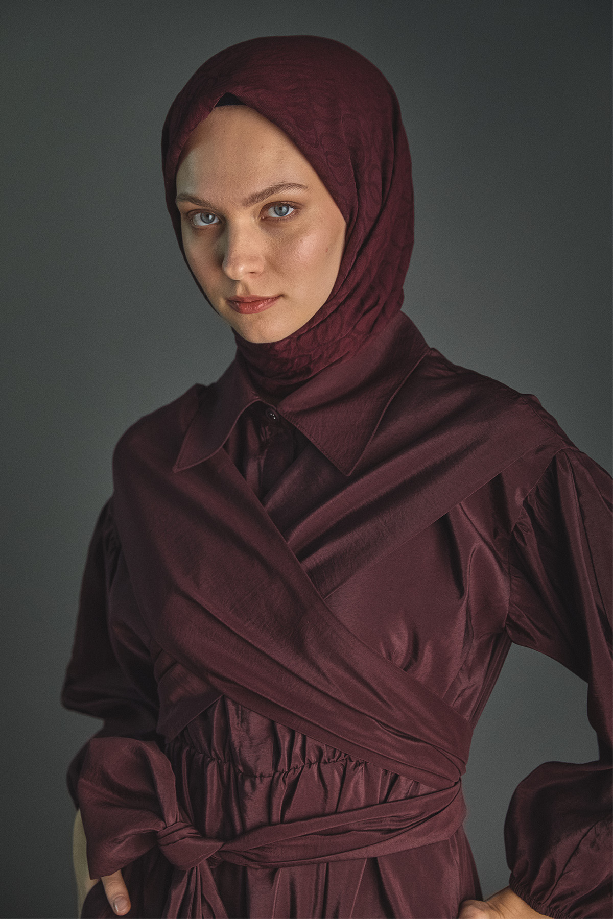 Uzun Kuşaklı Paraşüt Elbise