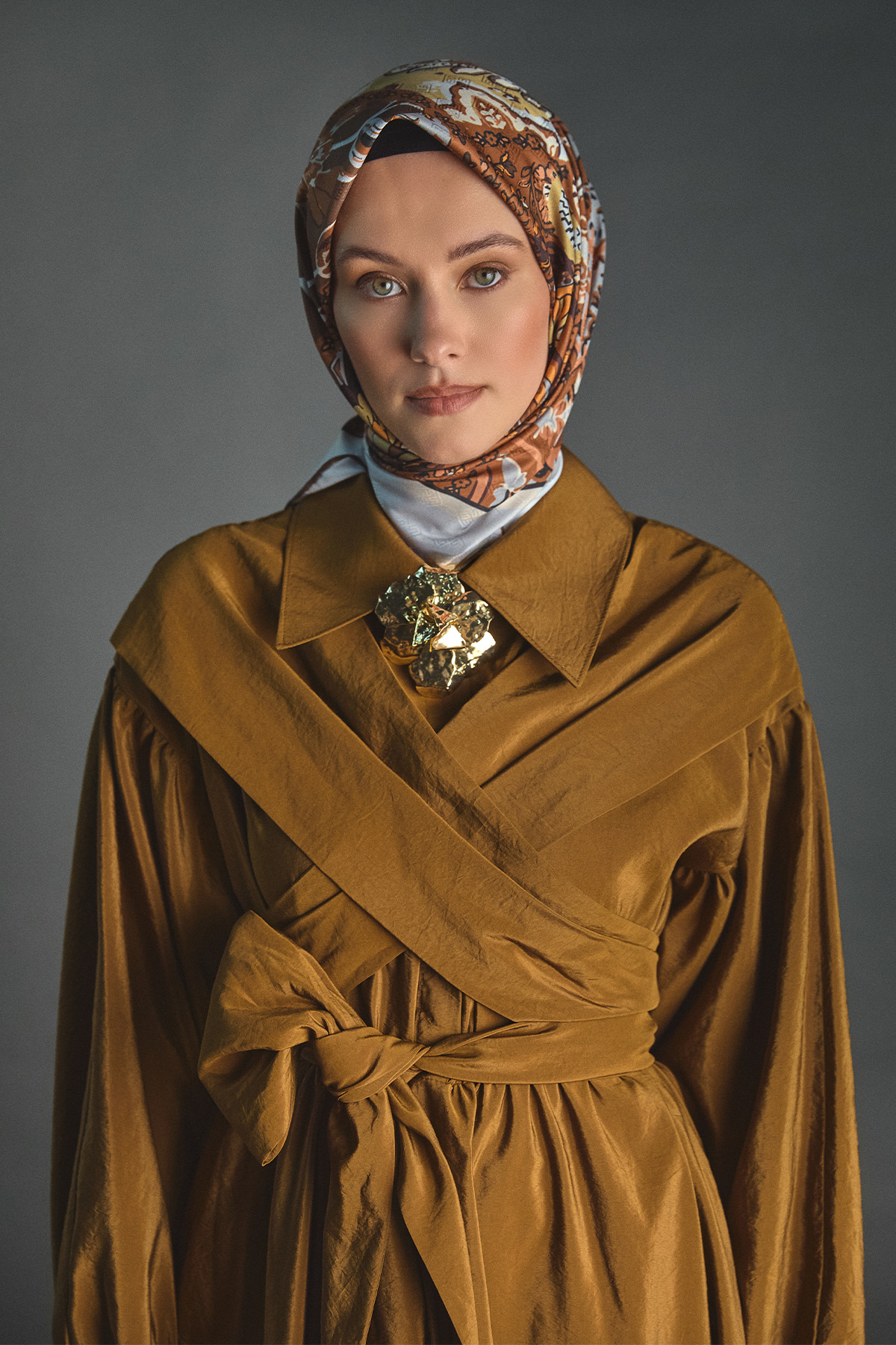 Uzun Kuşaklı Paraşüt Elbise