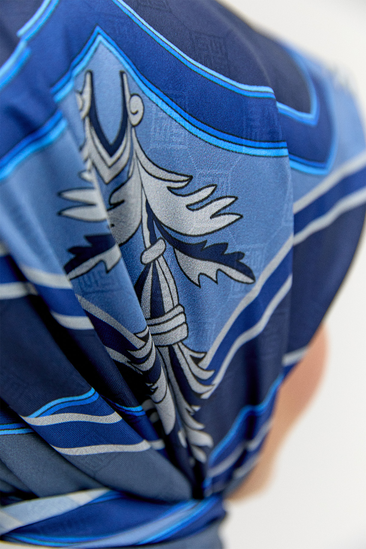 Geometrik Motifli Eşarp, Tesettür Giyim