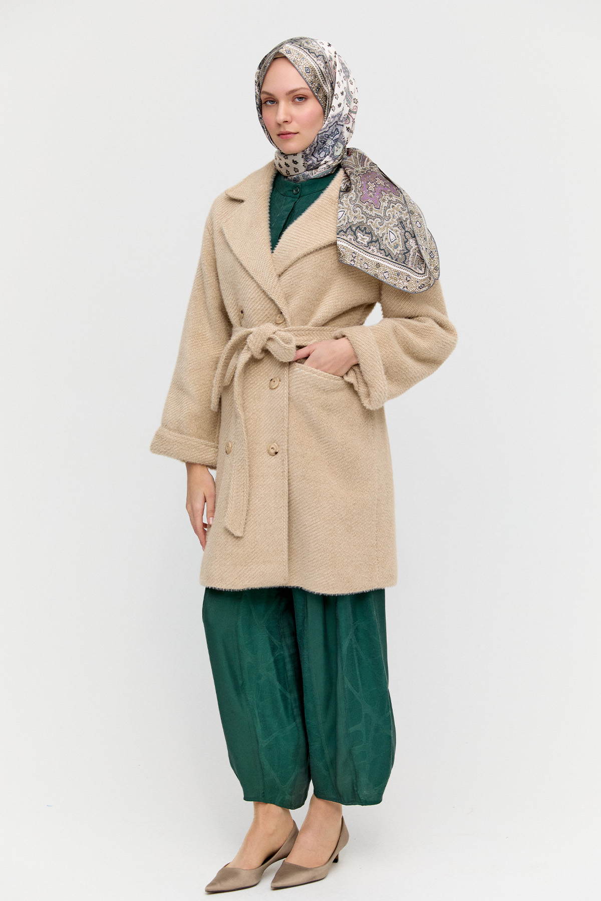 Kuşaklı Kruvaze Kaban