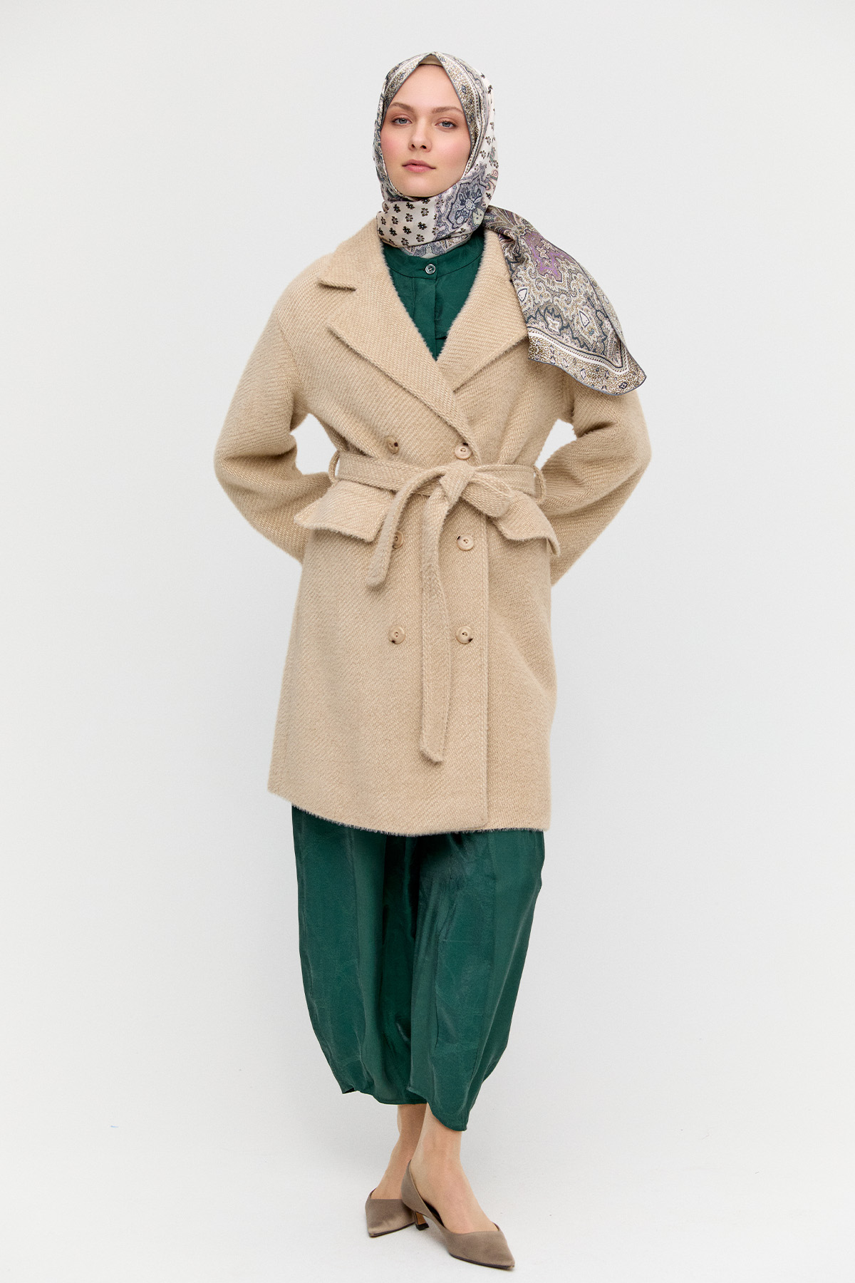 Kuşaklı Kruvaze Kaban