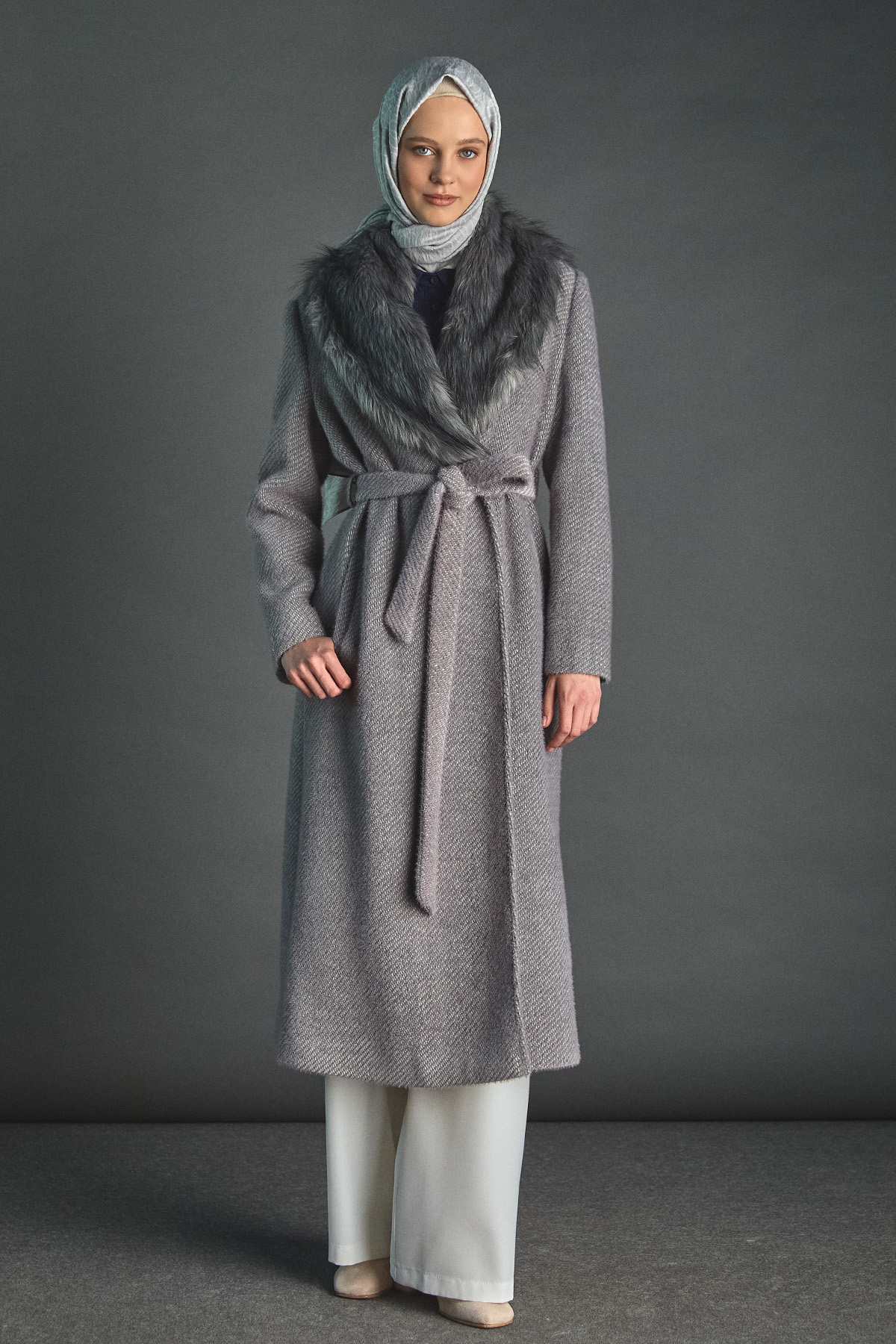 Çıkarılabilir Kürklü Kaban