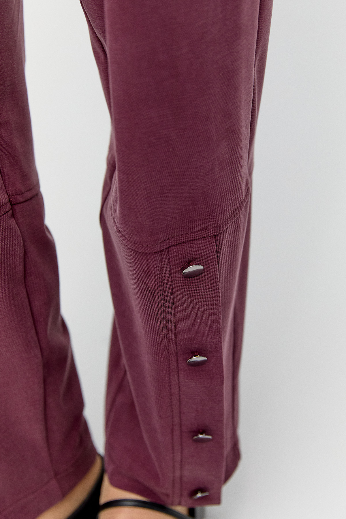 Süs Düğmeli Spor Pantolon