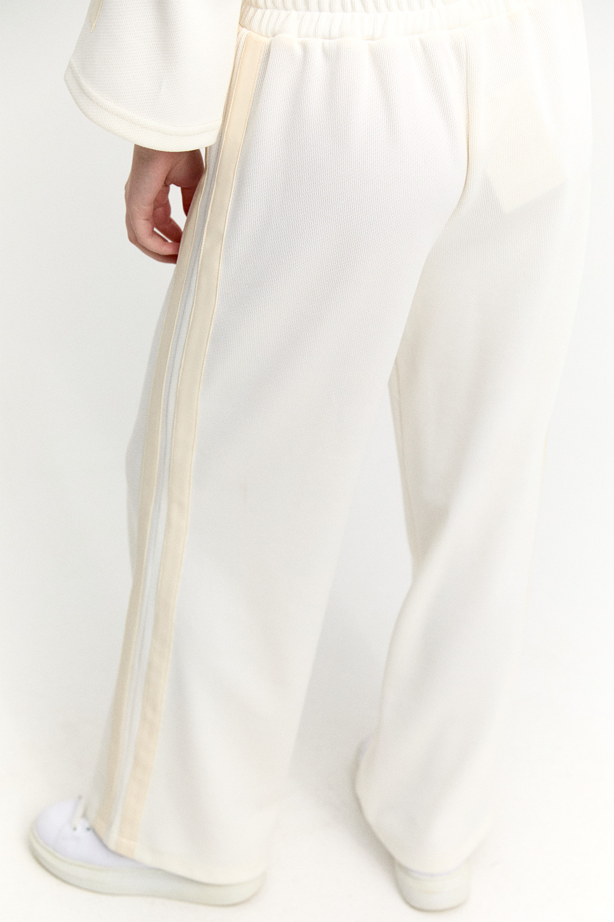 Şerit Detaylı Örme Pantolon, Tesettür Giyim