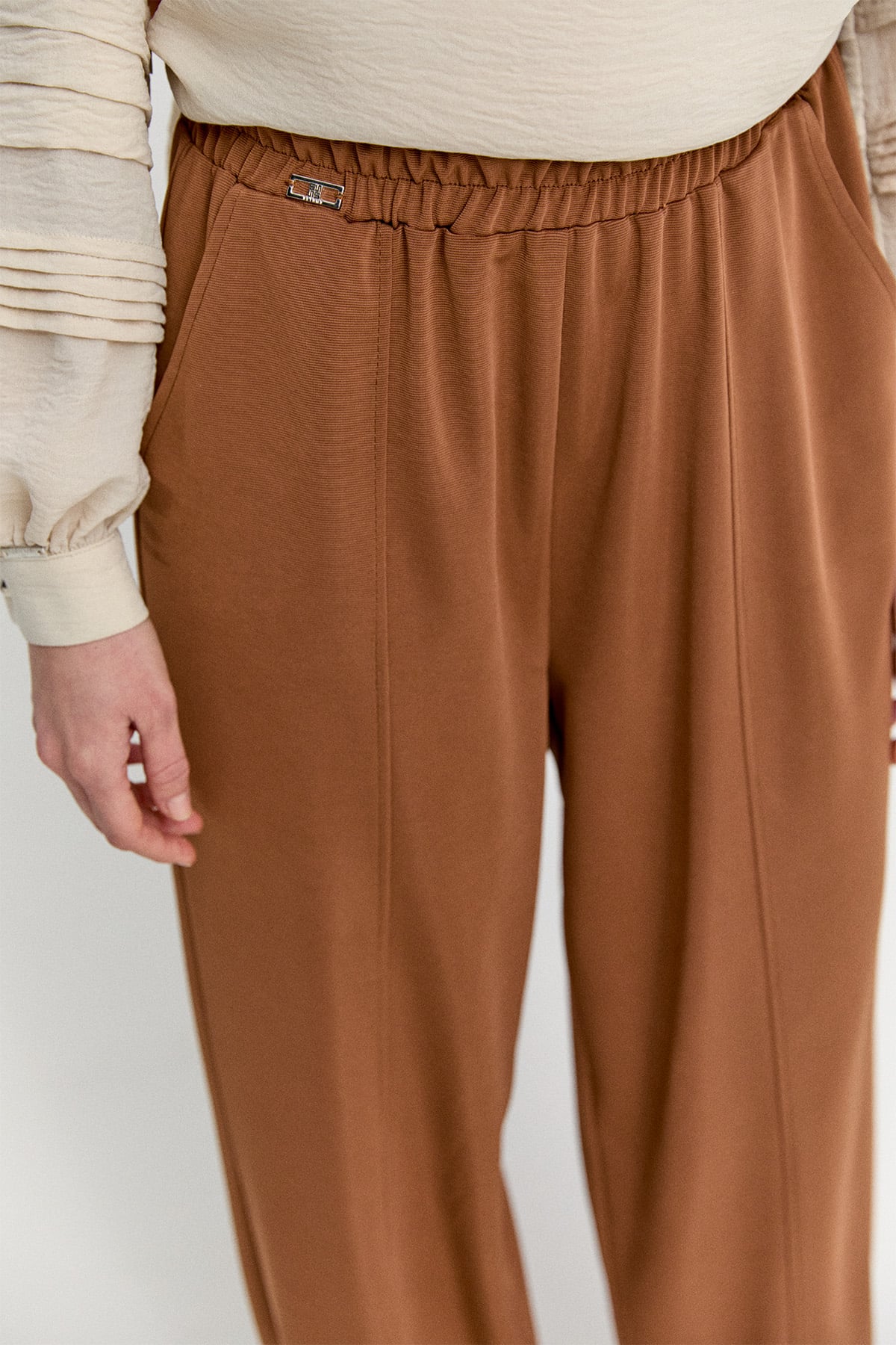 Rahat Form Pensli Pantolon, Tesettür Giyim