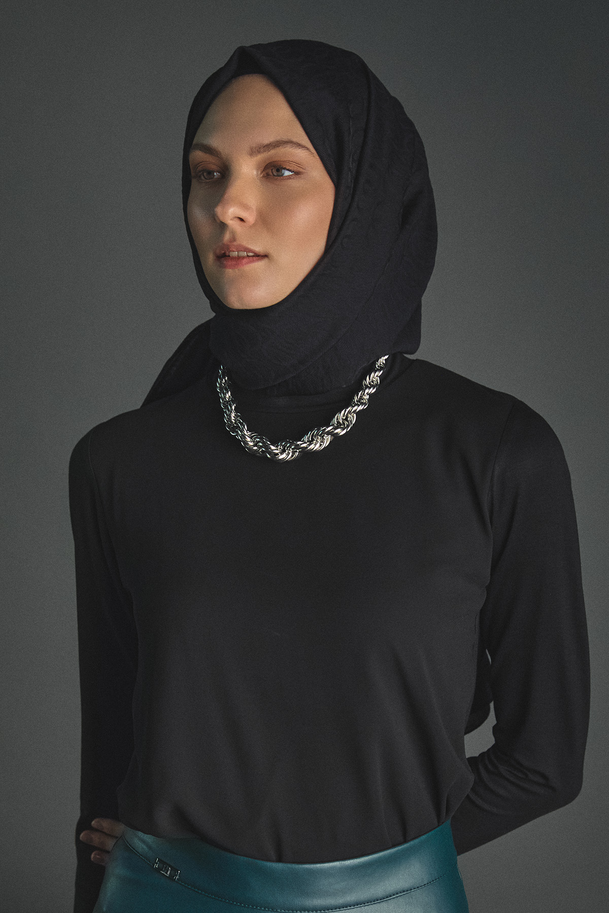 Zincirli Viskon Şal