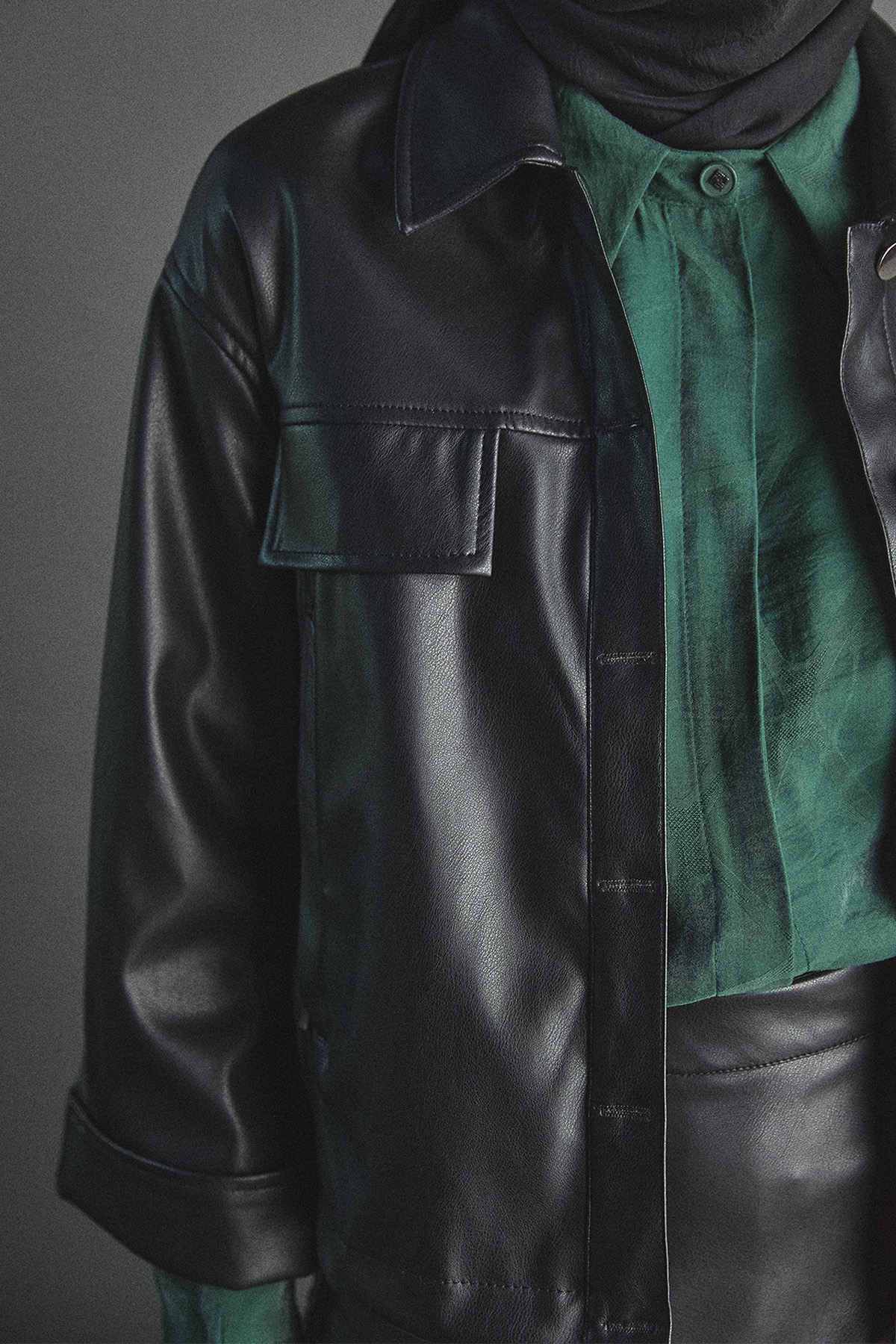 Cepli Suni Deri İkili Takım