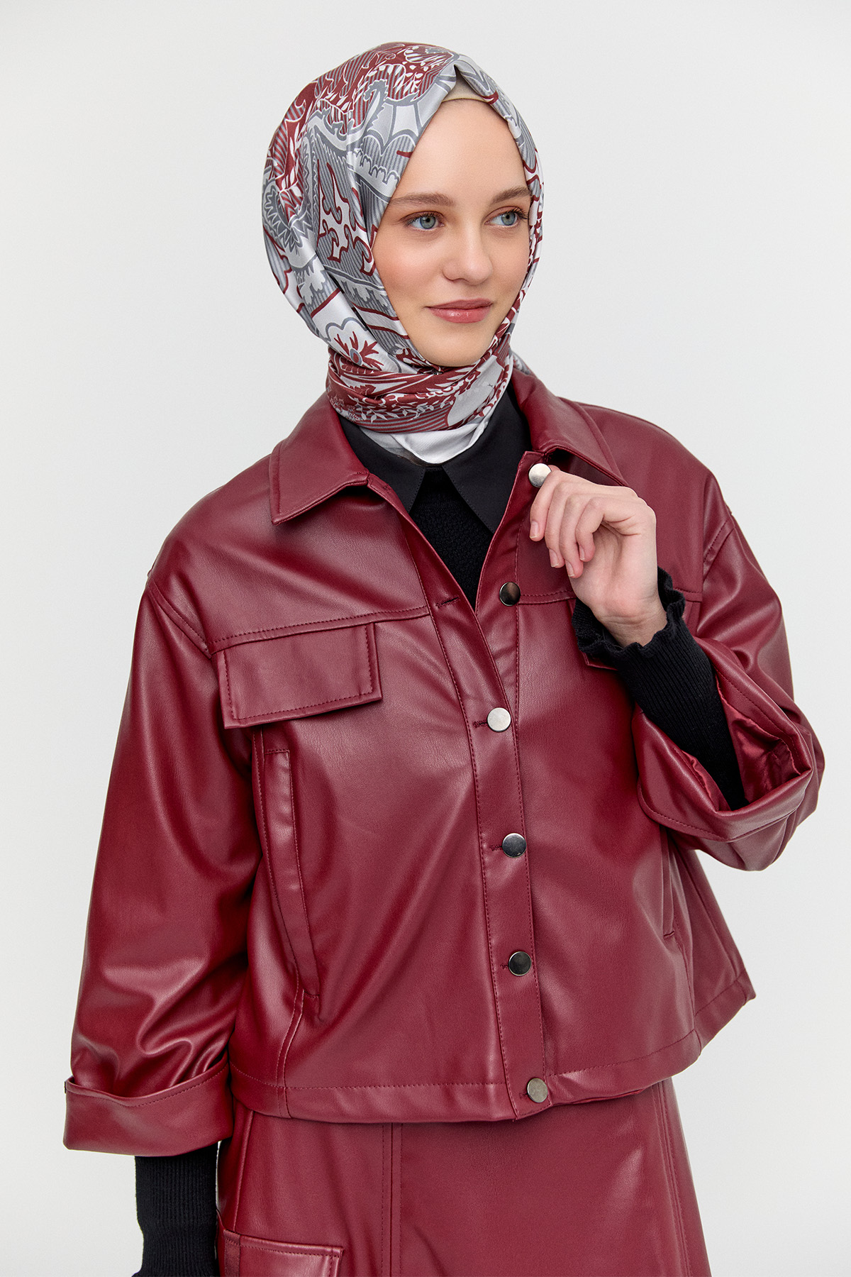 Cepli Suni Deri İkili Takım