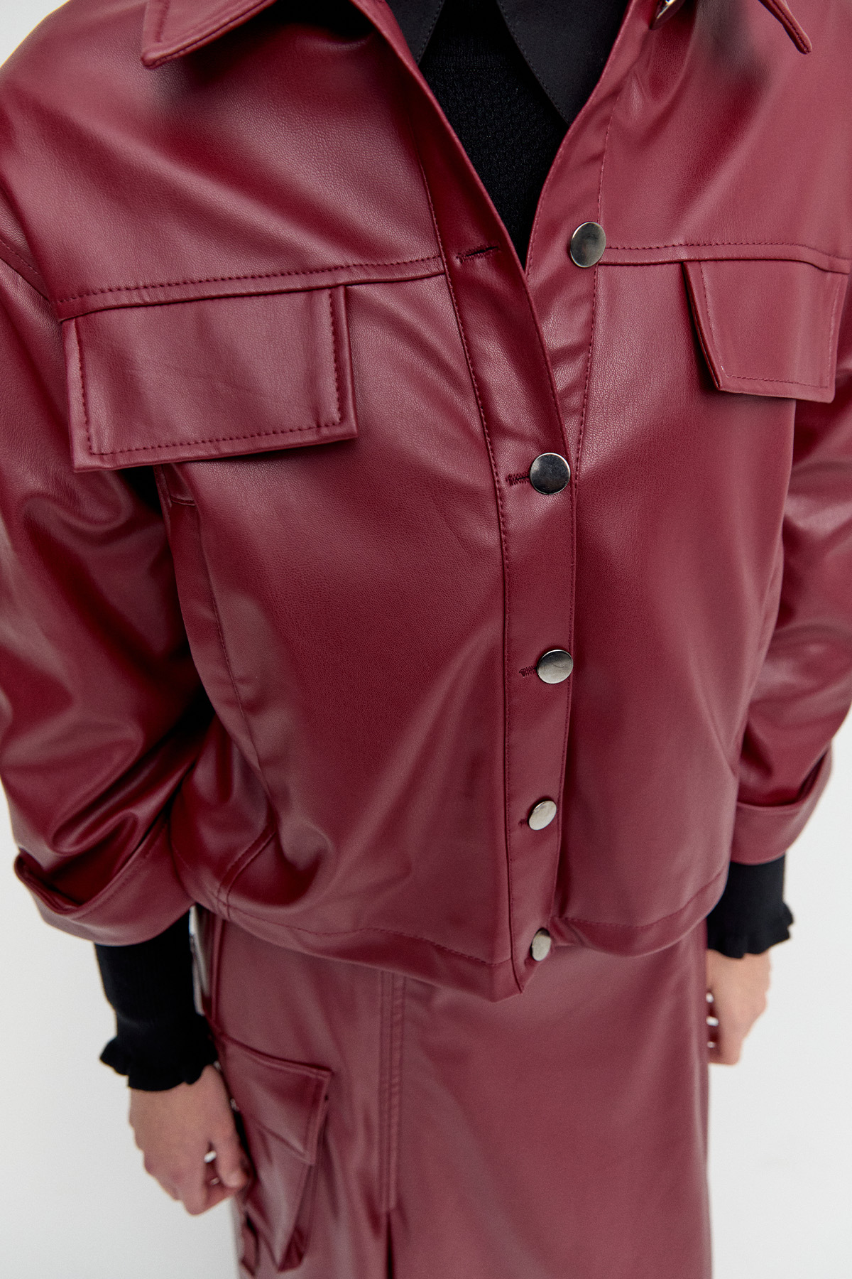 Cepli Suni Deri İkili Takım