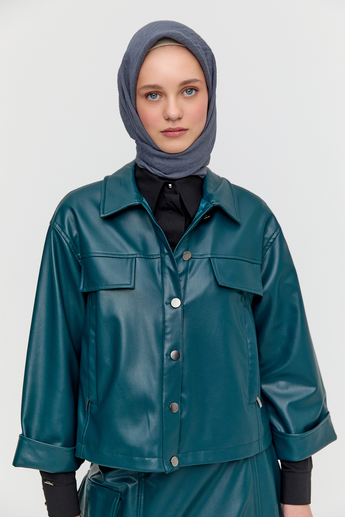 Cepli Suni Deri İkili Takım