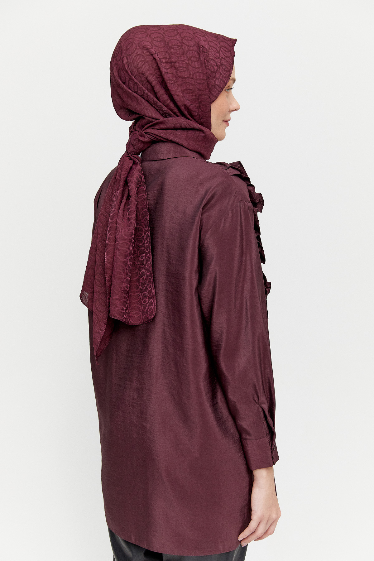 Volanlı Paraşüt Tunik