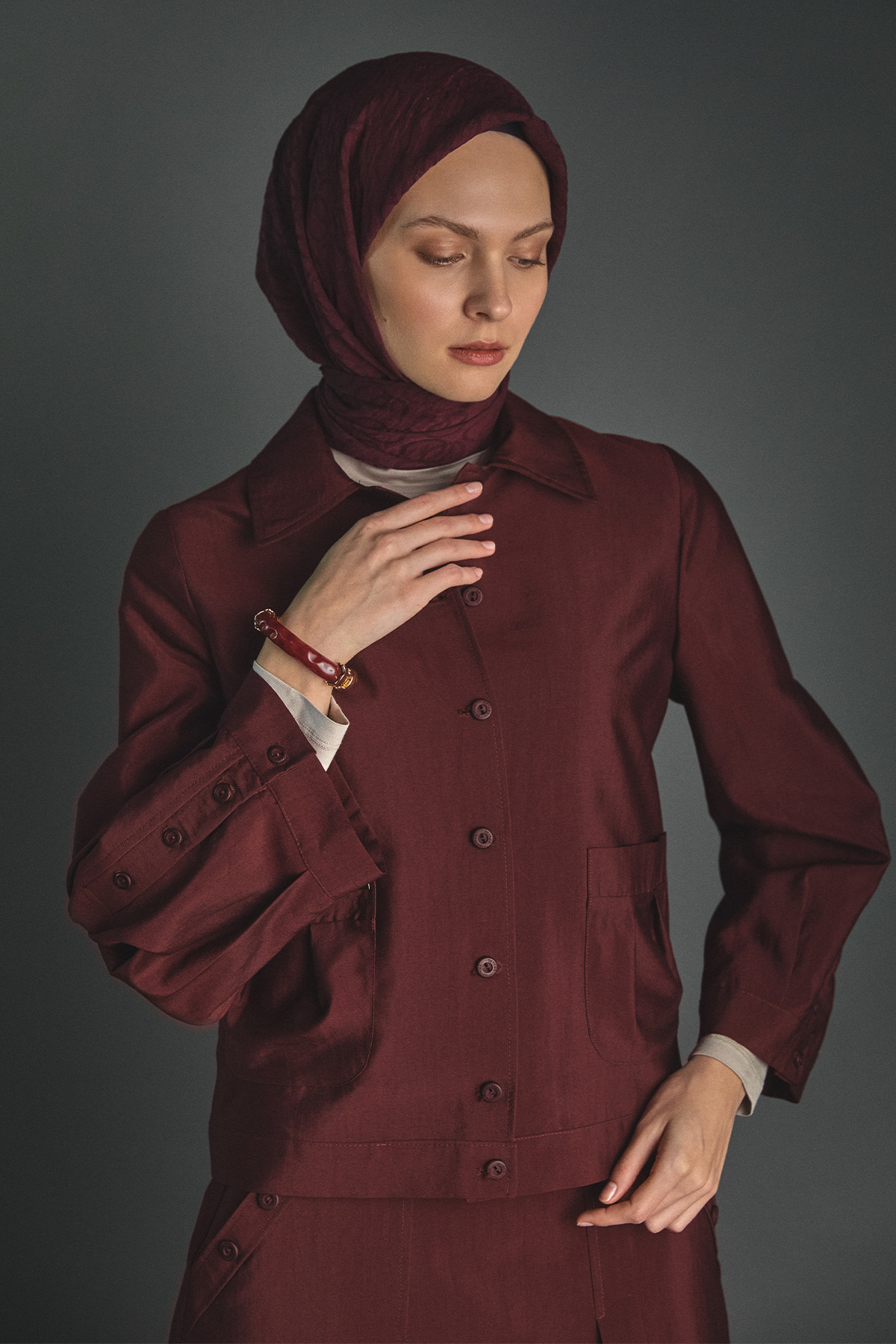 Pilikaşe Detaylı Paraşüt Takım