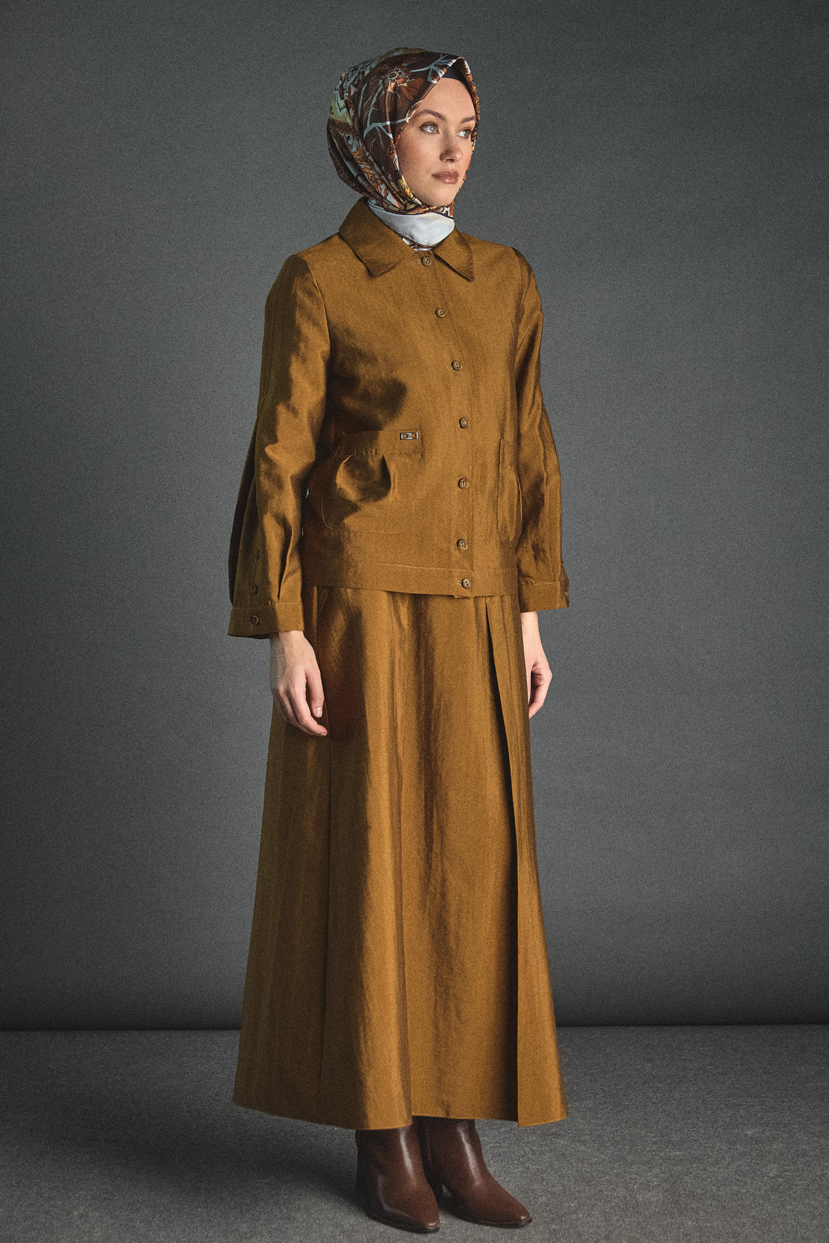 Pilikaşe Detaylı Paraşüt Takım