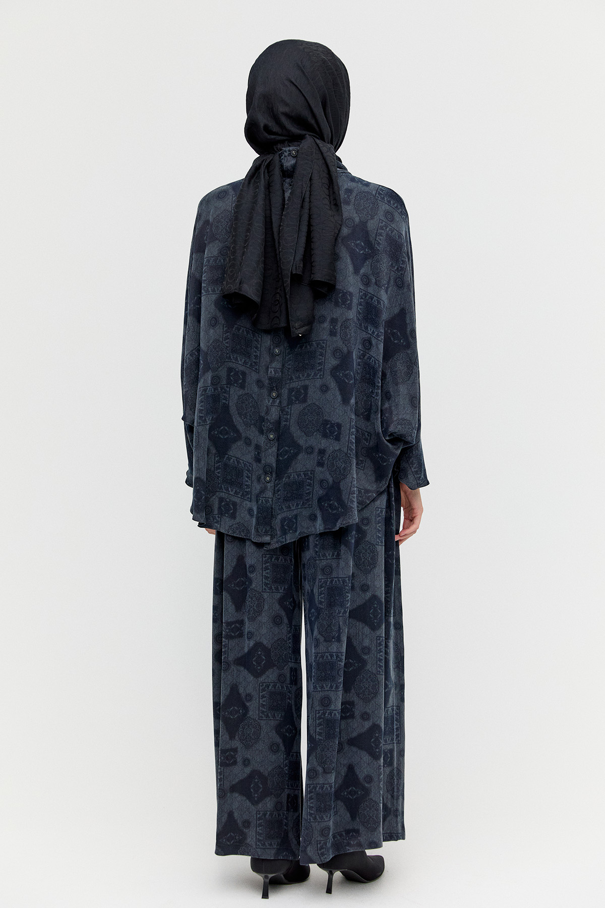 Yarasa Kol Desenli İkili Takım