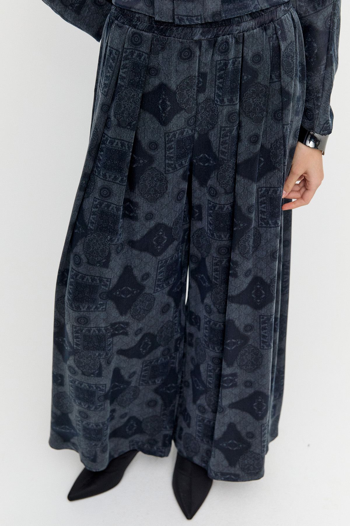 Yarasa Kol Desenli İkili Takım