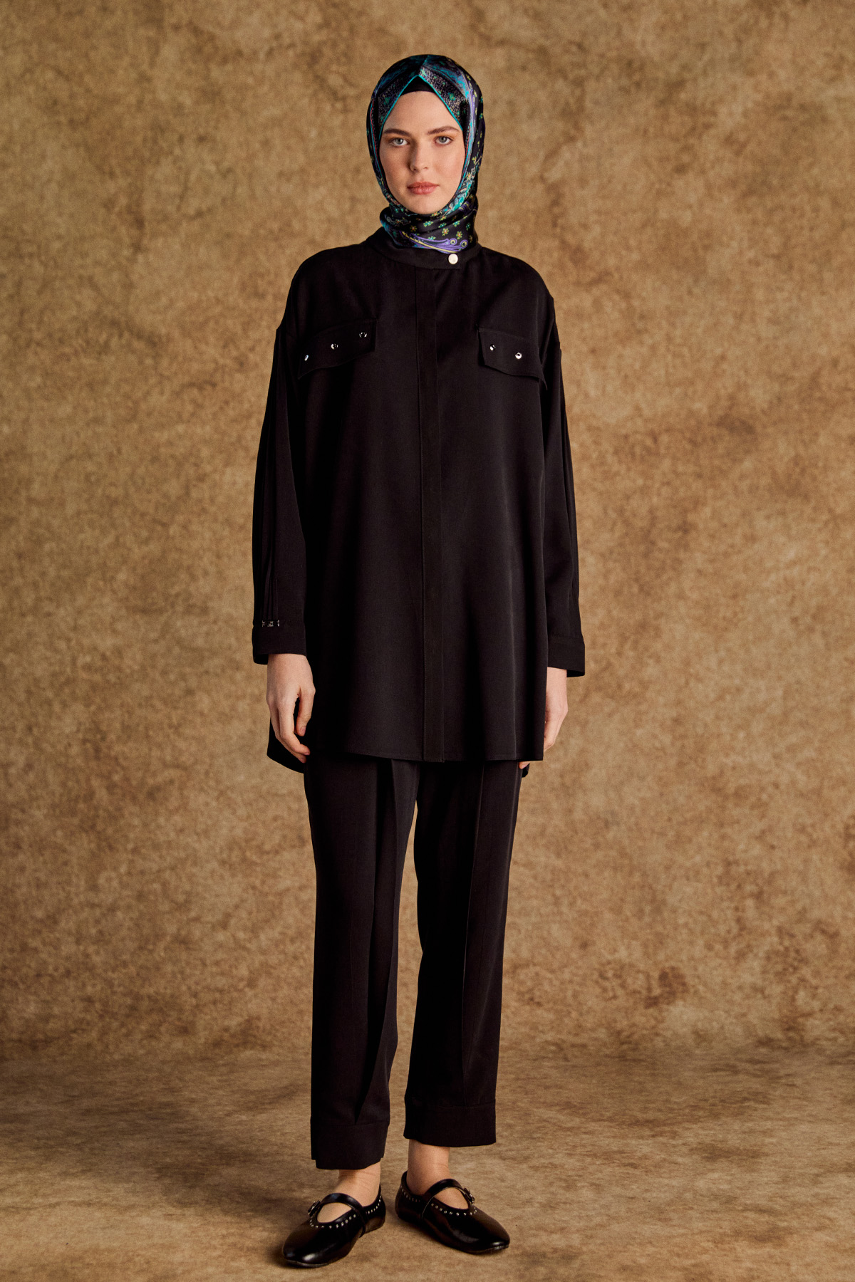 Süs Cep Kapaklı İkili Takım