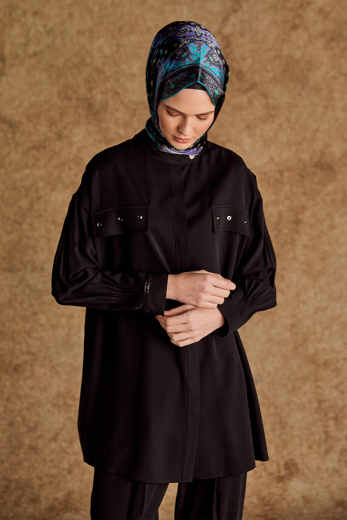 Süs Cep Kapaklı İkili Takım