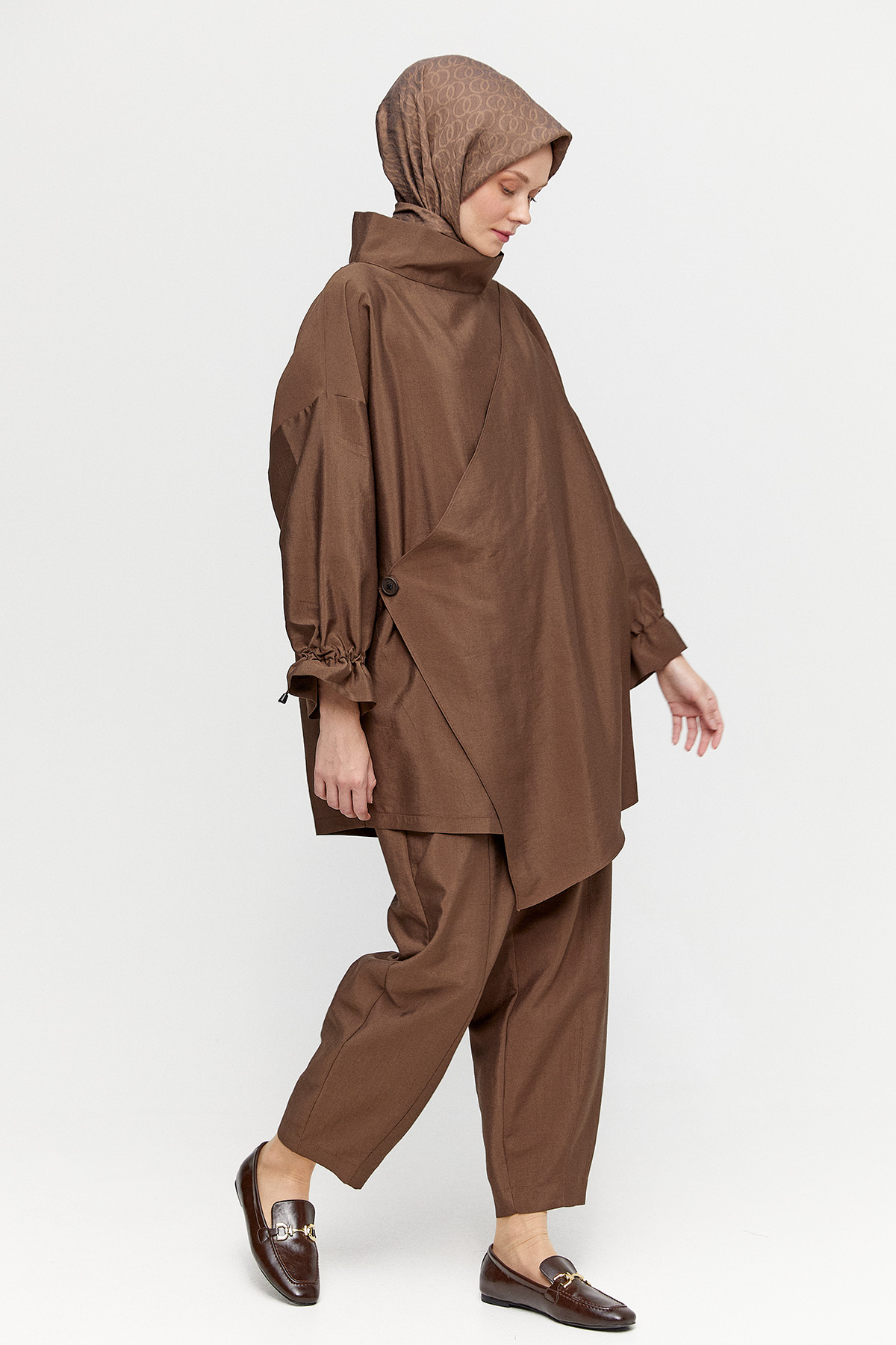 Oversize Şalvarlı İkili Takım