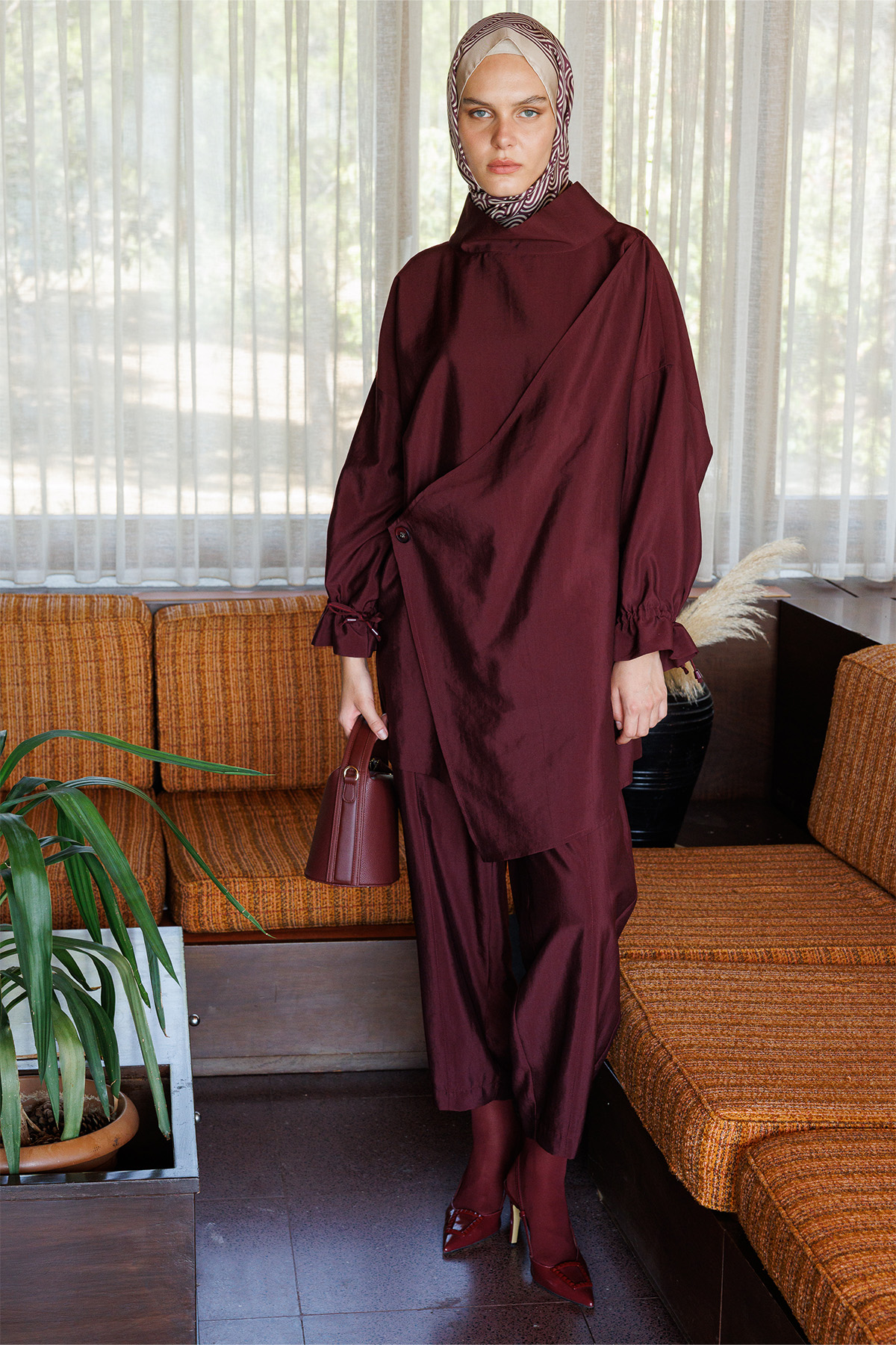 Oversize Şalvarlı İkili Takım