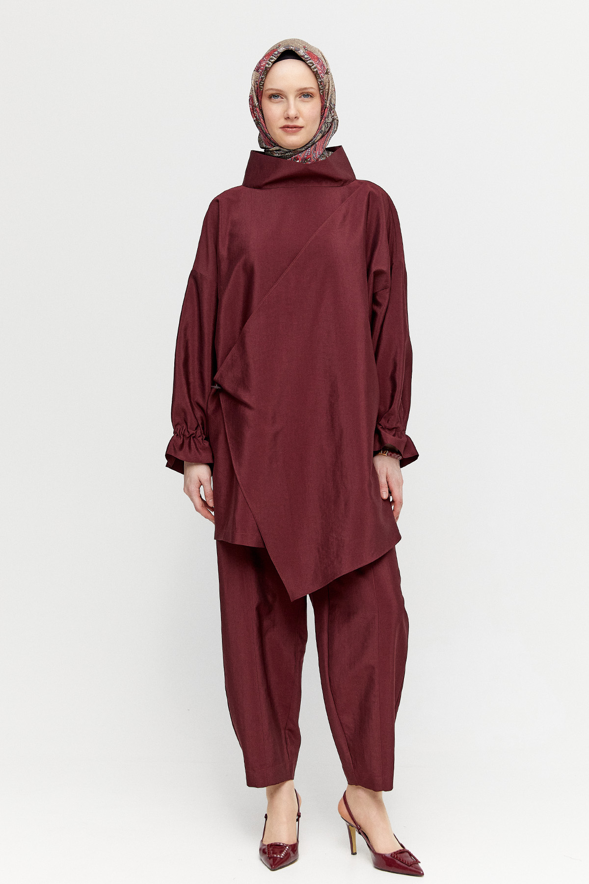 Oversize Şalvarlı İkili Takım