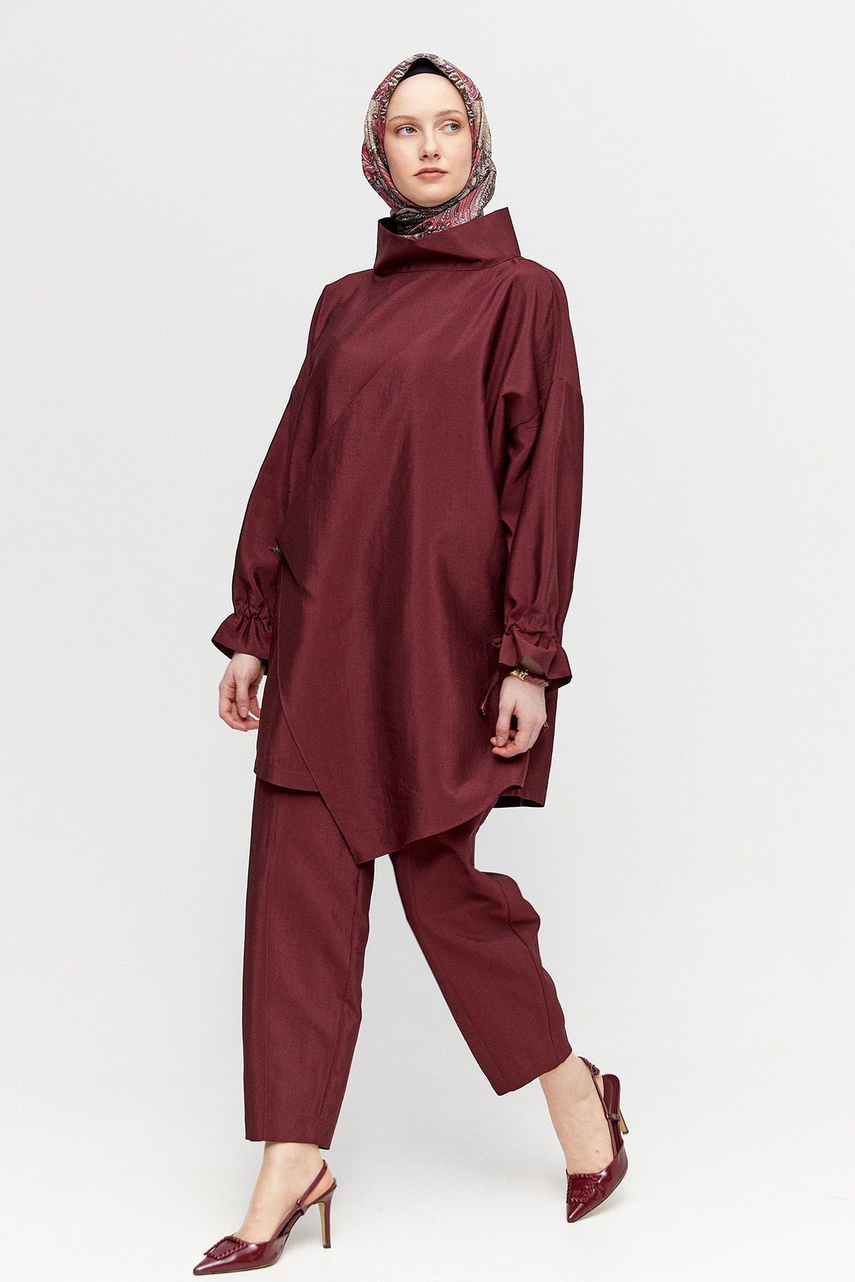 Oversize Şalvarlı İkili Takım