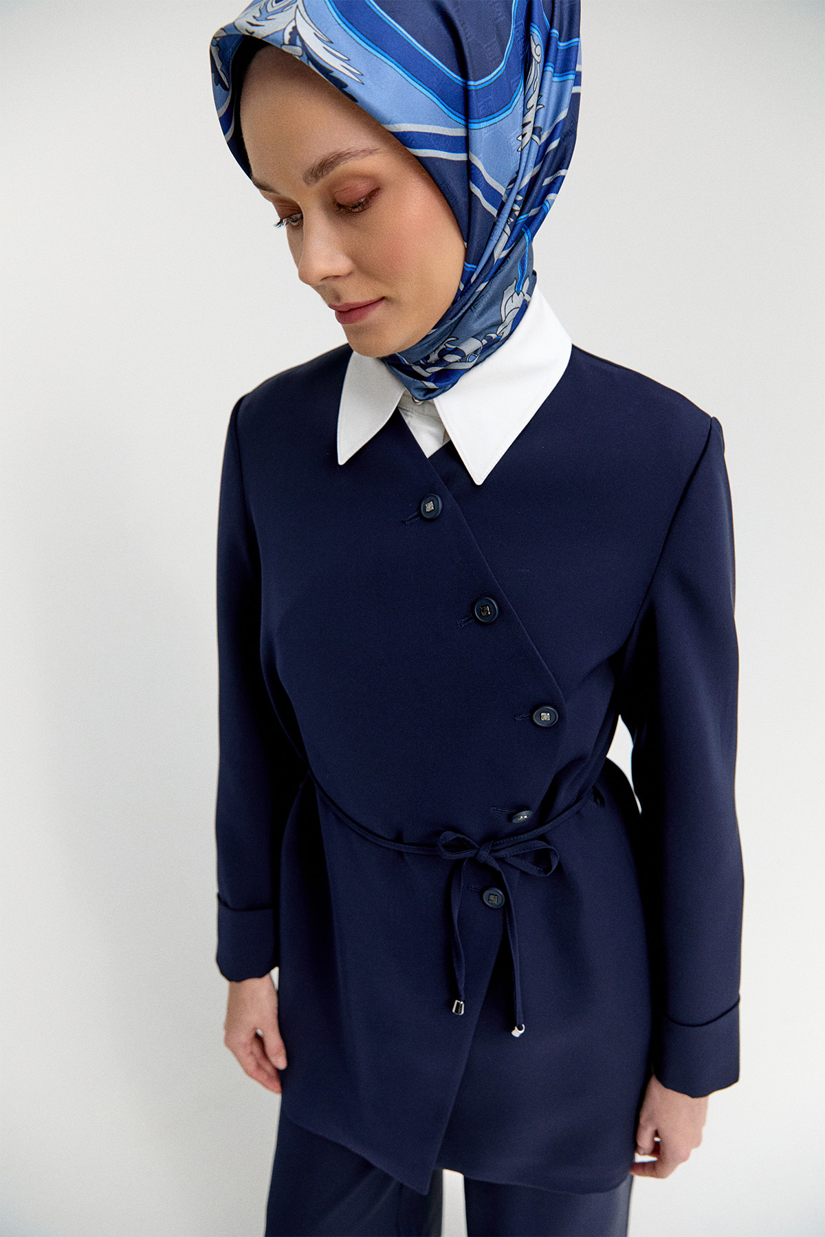 Anvelop Ceketli İkili Takım, Tesettür Giyim