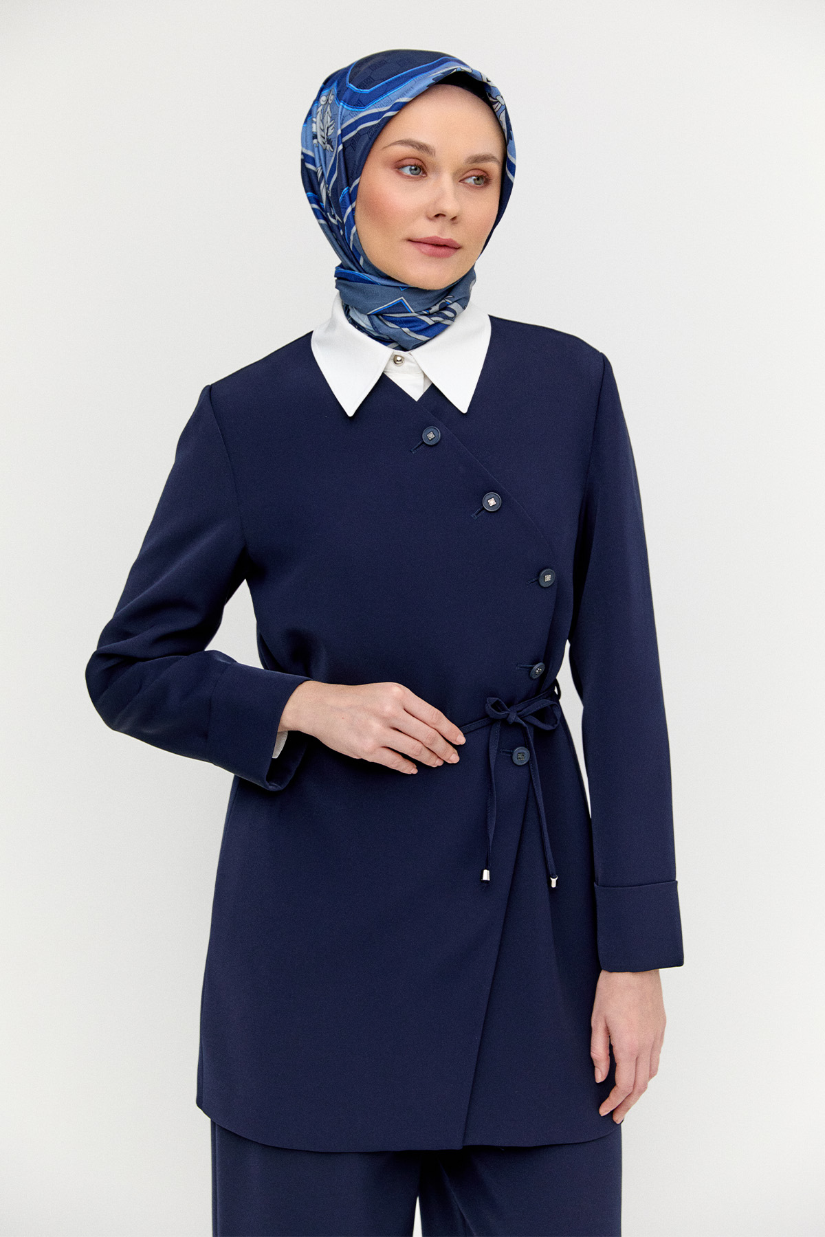 Anvelop Ceketli İkili Takım, Tesettür Giyim