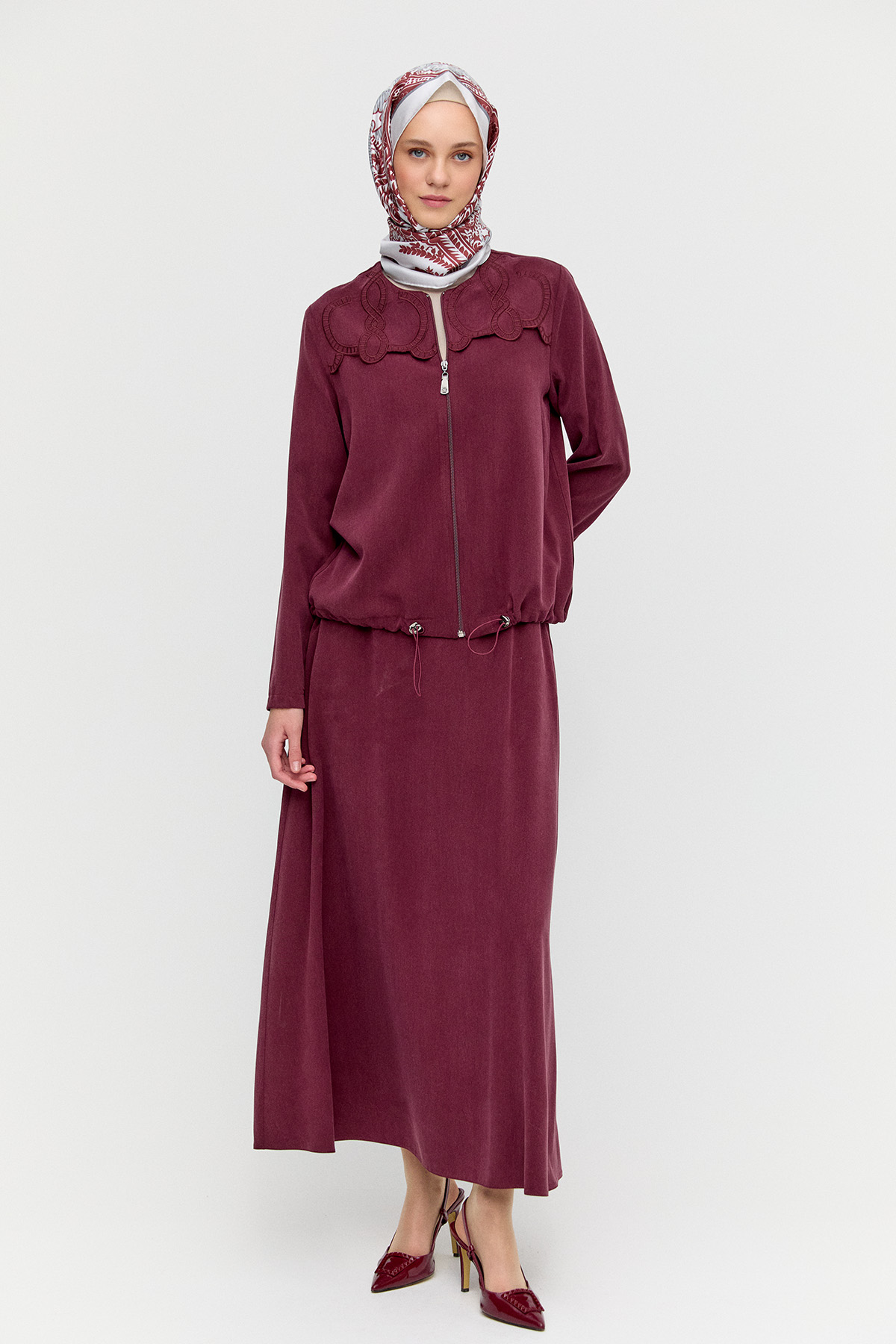 Nakış Desenli İkili Takım