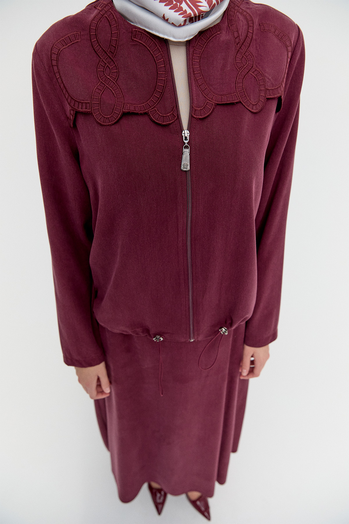 Nakış Desenli İkili Takım