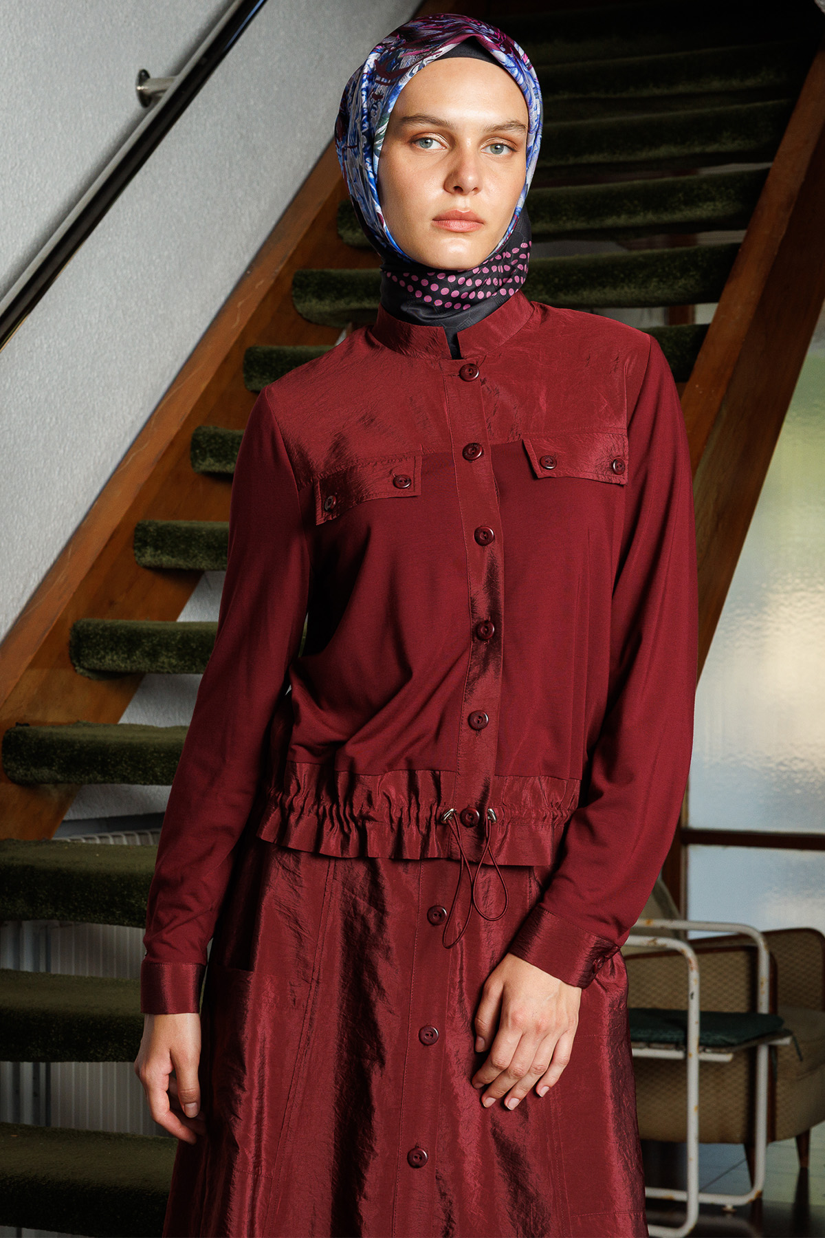 Jakarlı Etekli İkili Takım