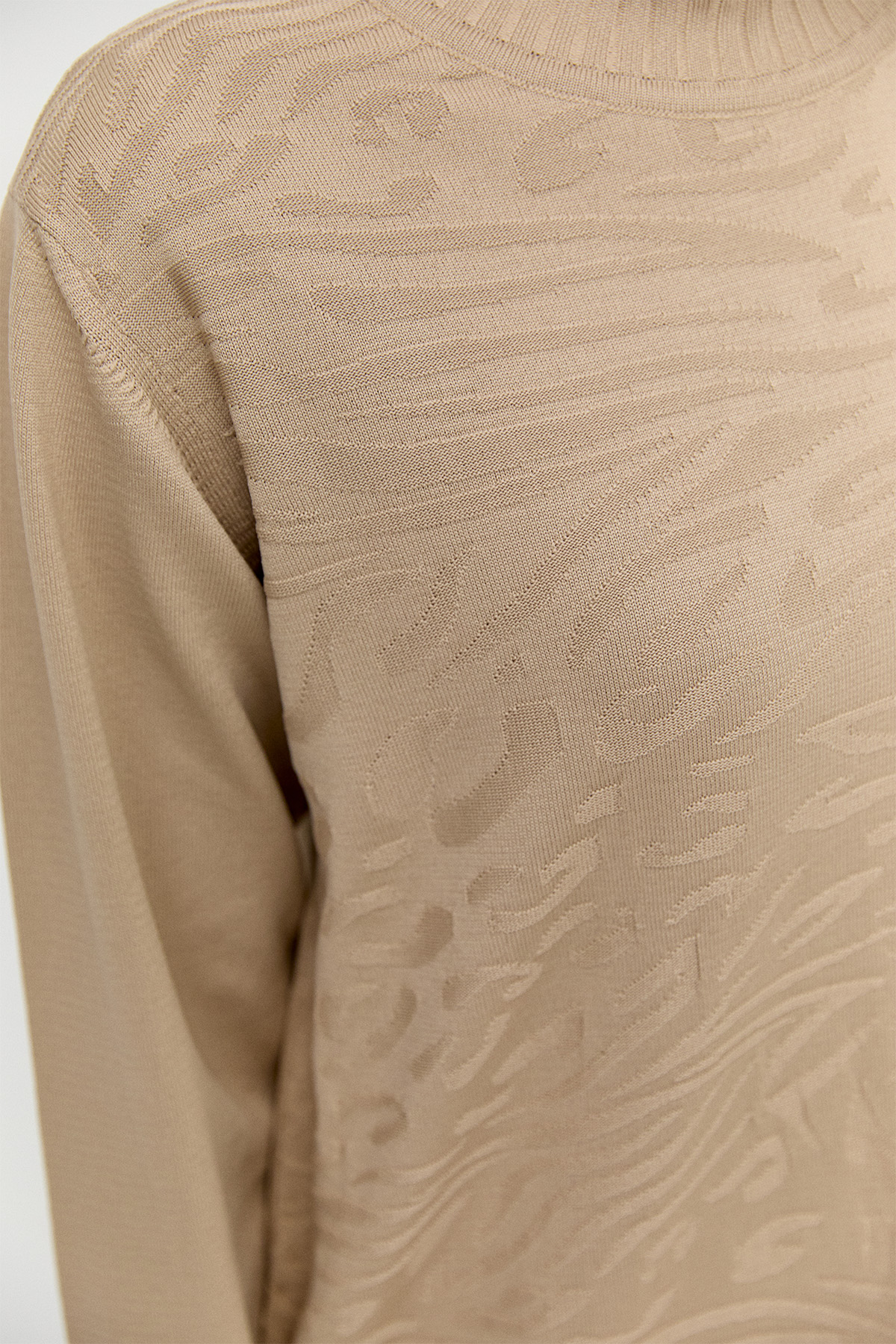 Karma Desenli Triko Tunik