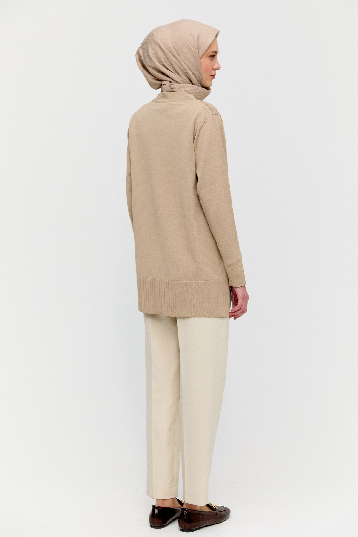 Karma Desenli Triko Tunik