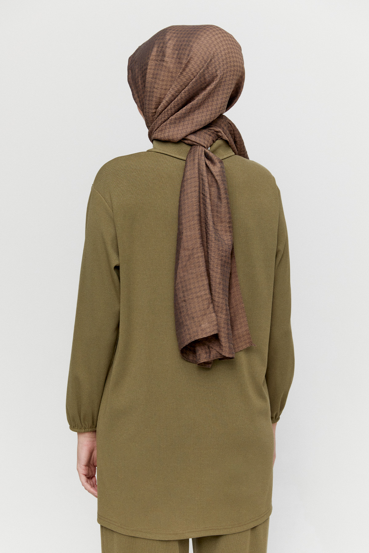 Fermuarlı Örme Tunik