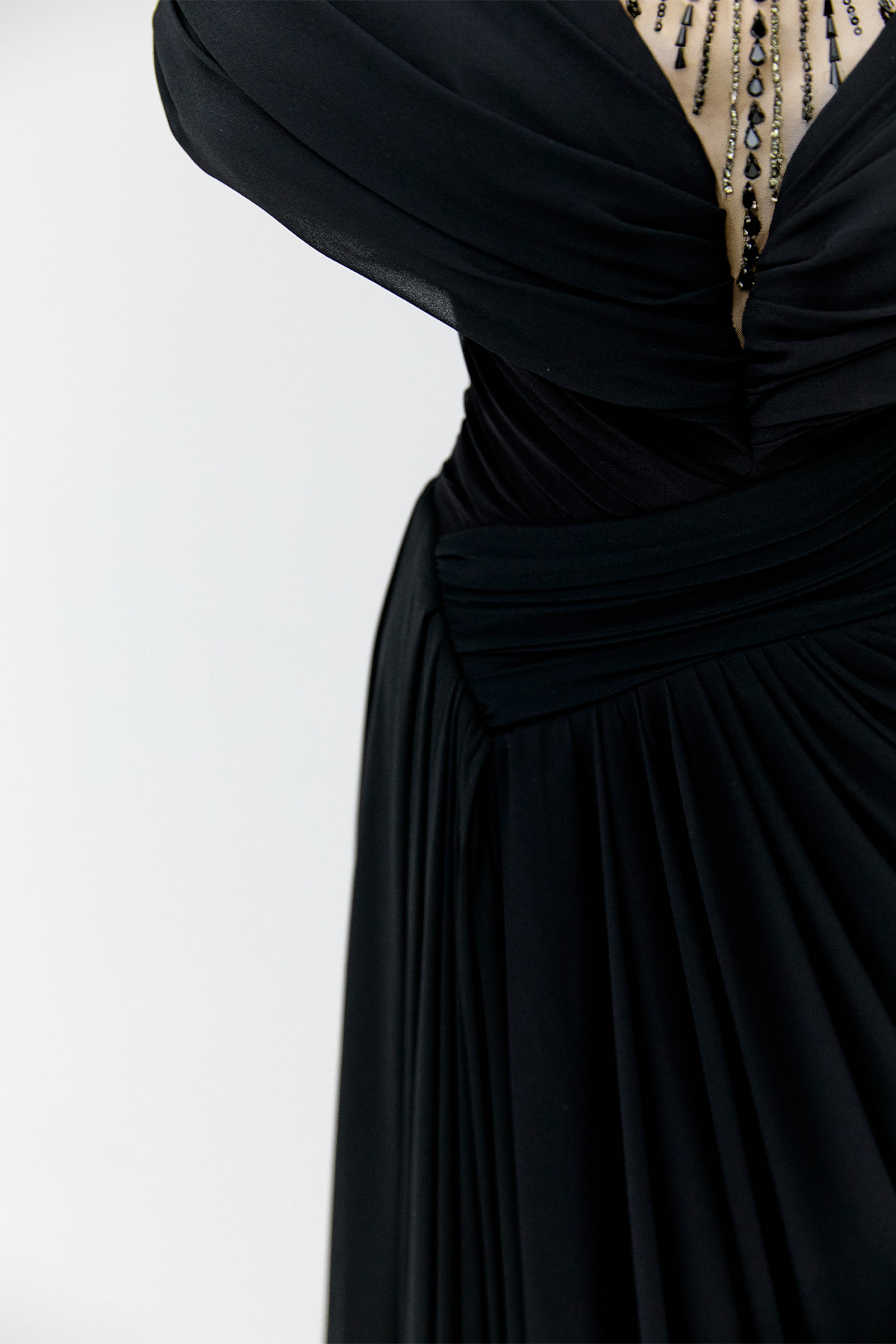 Halter Yakalı Abiye Elbise, Tesettür Giyim