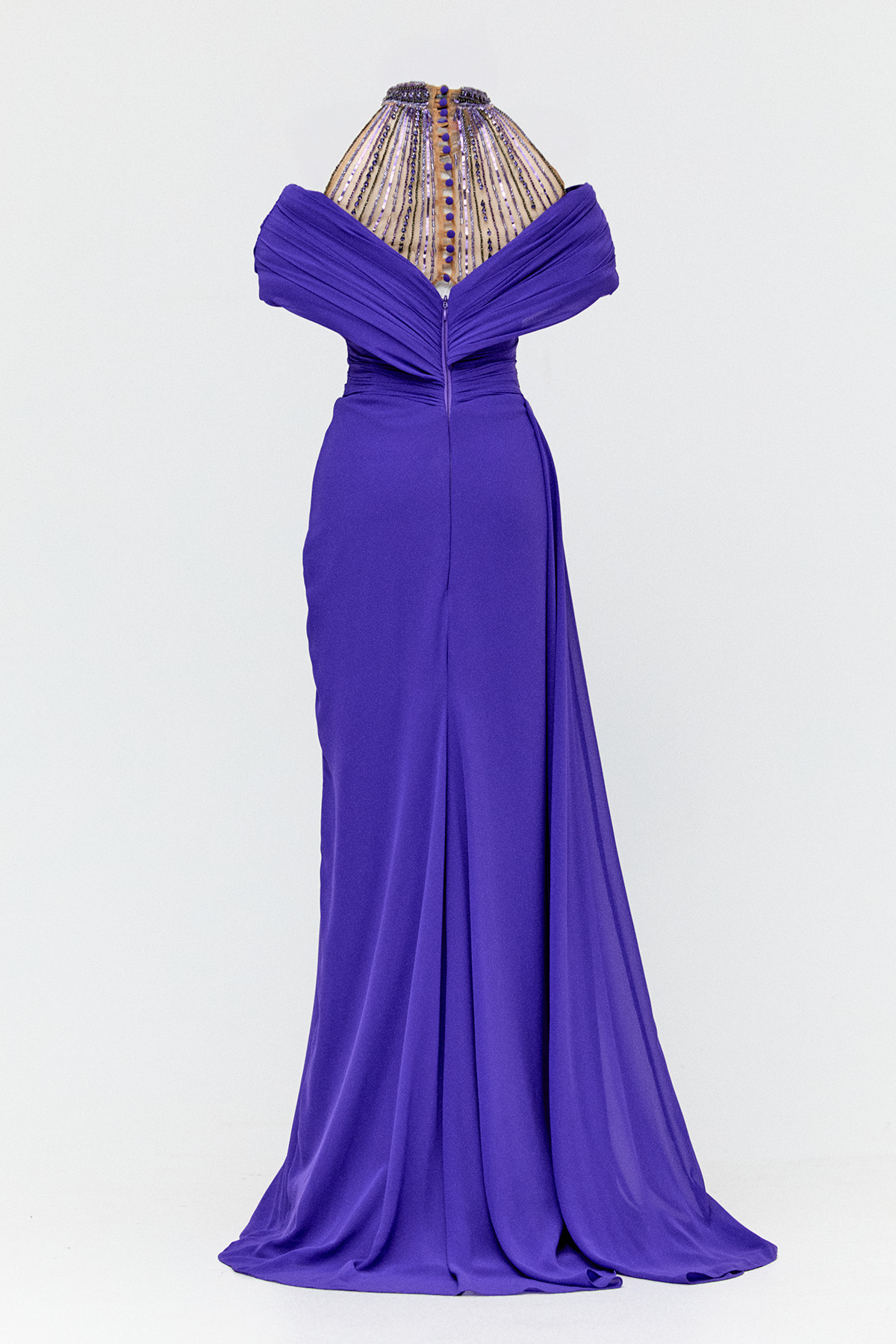 Halter Yakalı Abiye Elbise, Tesettür Giyim