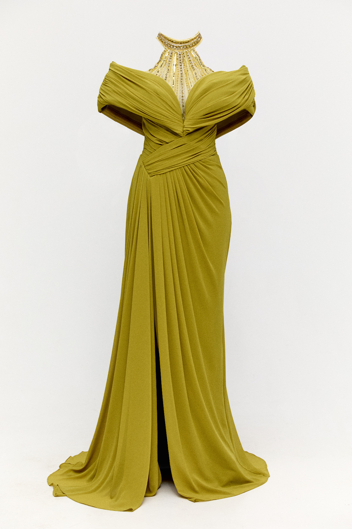 Halter Yakalı Abiye Elbise, Tesettür Giyim